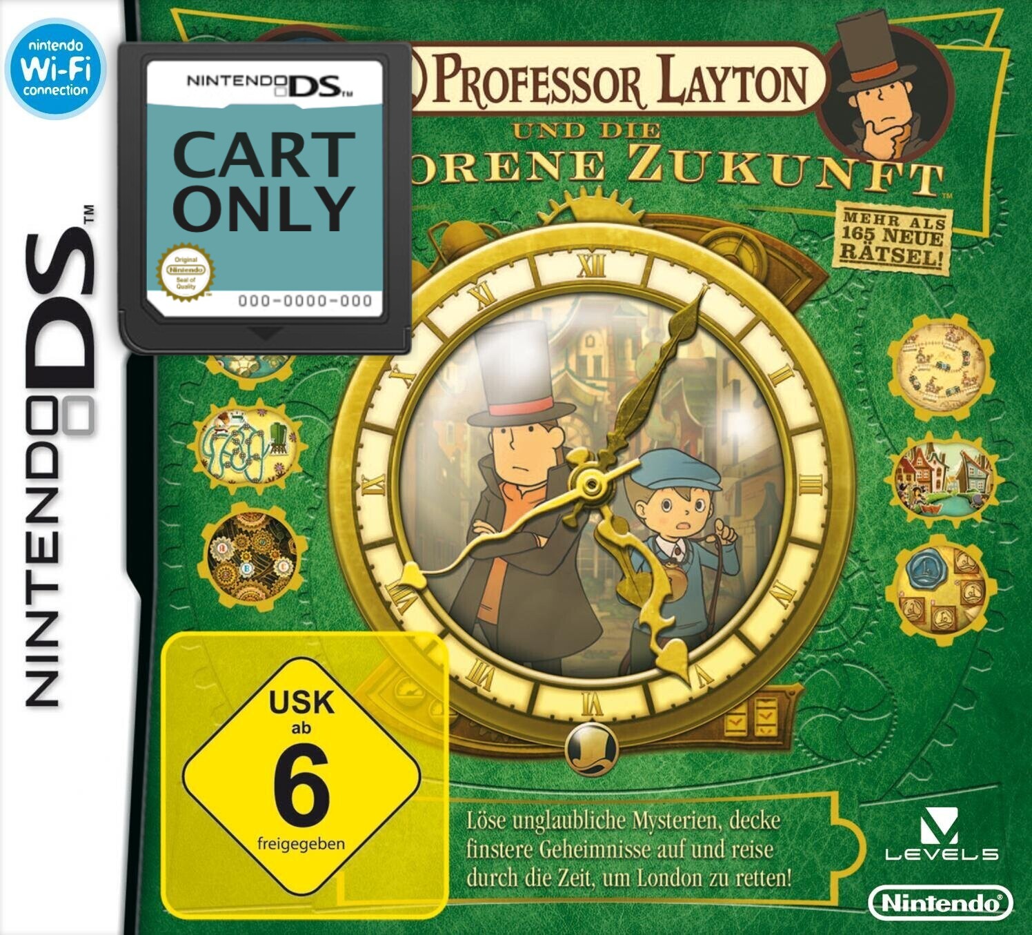 Professor Layton und die Verlorene Zukunft (German) - Cart Only Kaufen | Nintendo DS Games