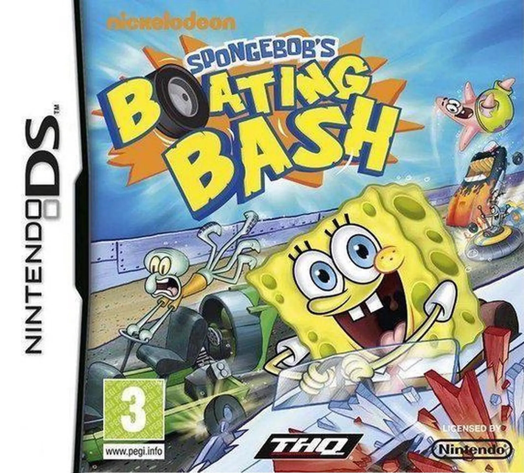 SpongeBob's Boating Bash - Nintendo DS Games
