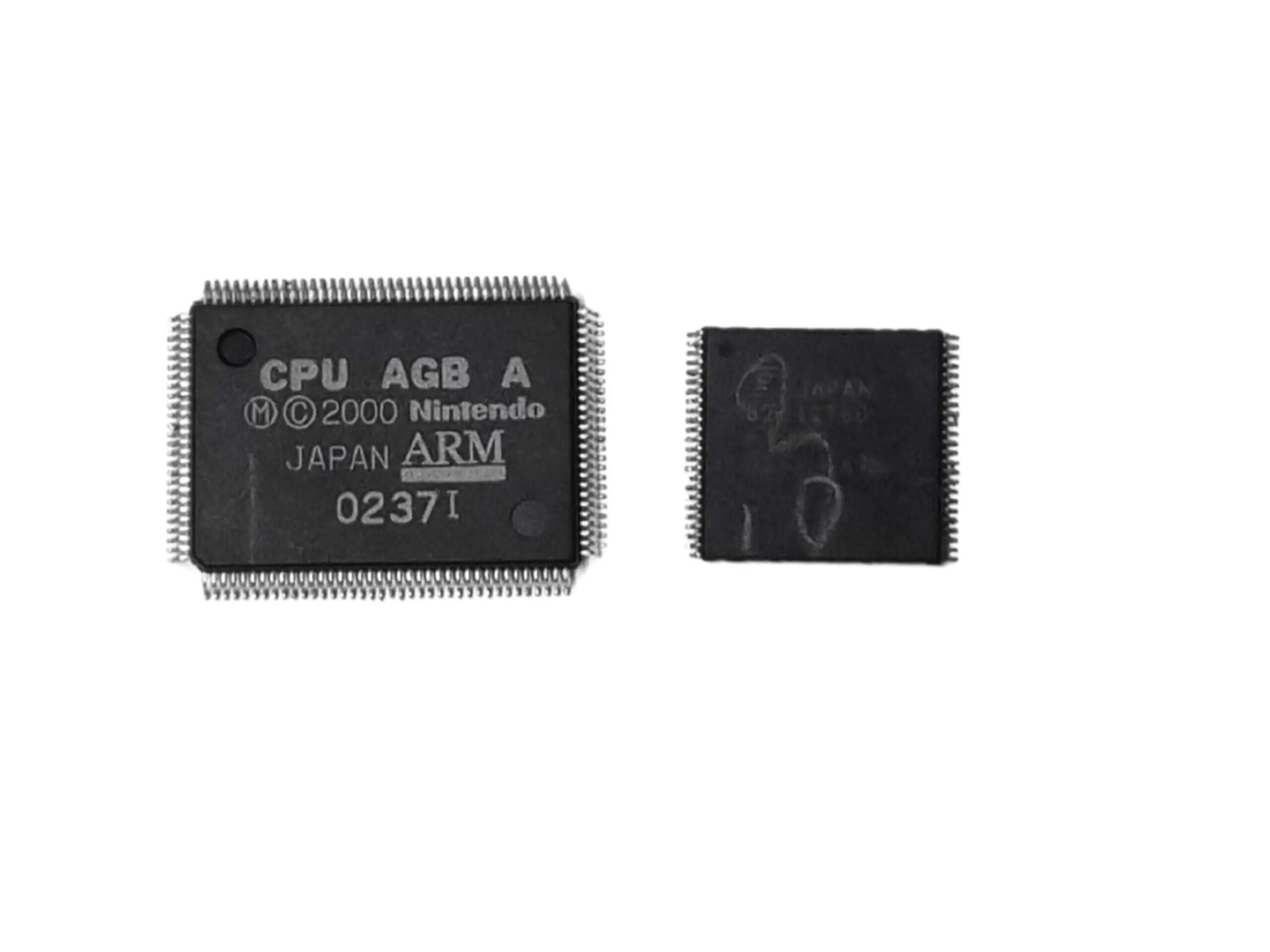 Originele Gameboy Advance CPU & SRAM (AGB-CPU-10) - Gameboy Advance Hardware