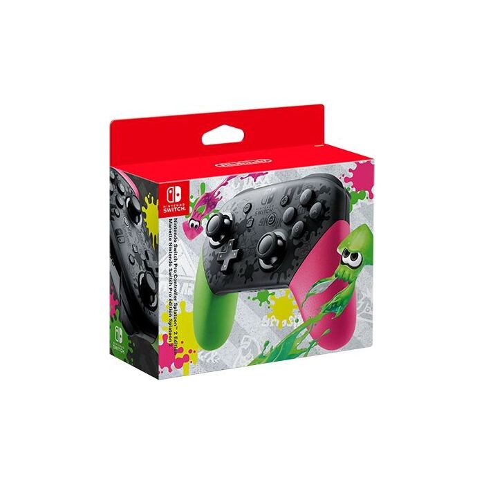Nintendo Switch Pro Controller - Splatoon Editie [Complete] - Nintendo Switch Hardware