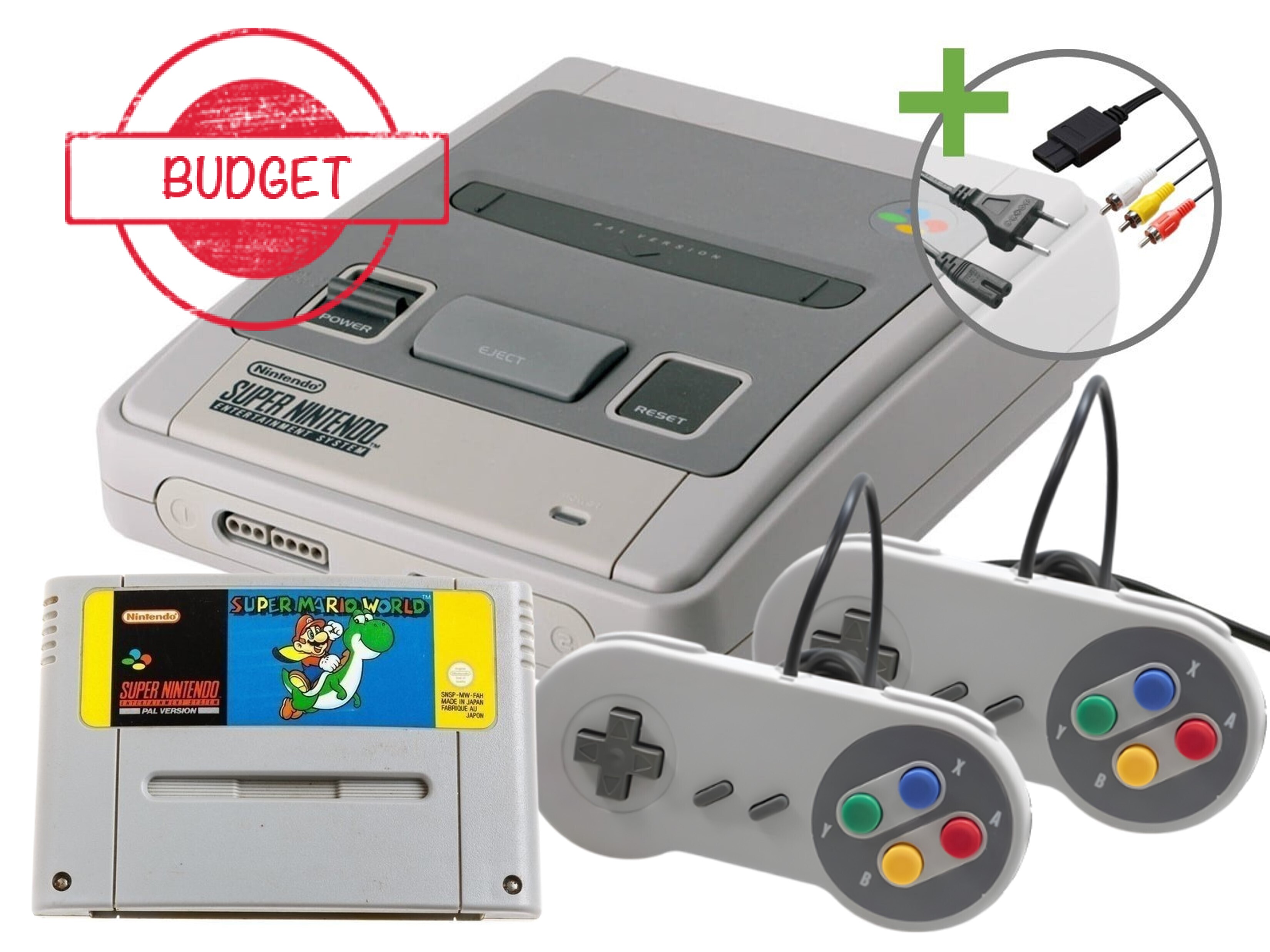 Super Nintendo Starter Pack - Double Value Edition of Super Mario World Edition - Budget Kopen | Super Nintendo Hardware