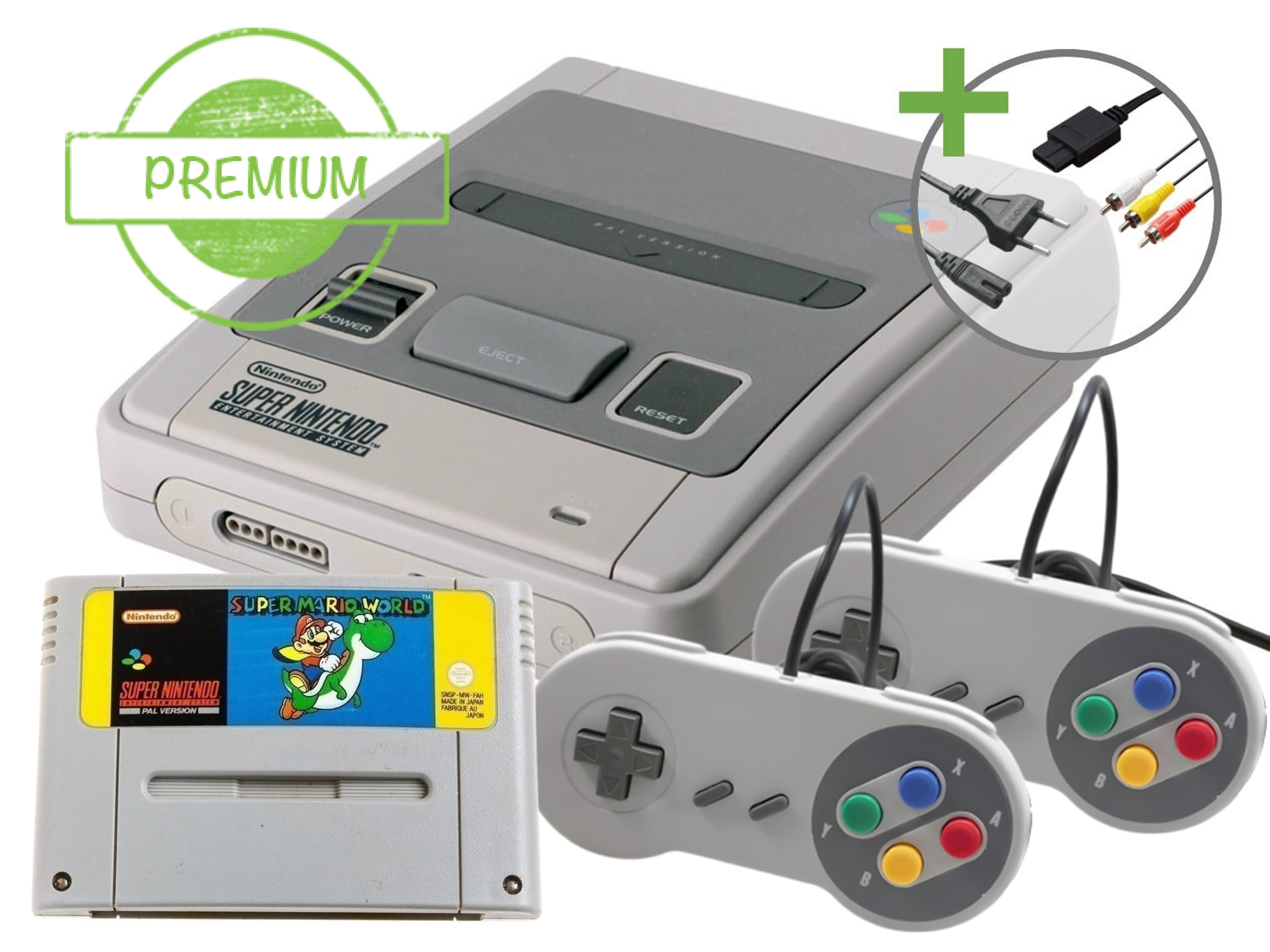 Super Nintendo Starter Pack - Double Value Edition of Super Mario World Edition - Premium Kopen | Super Nintendo Hardware
