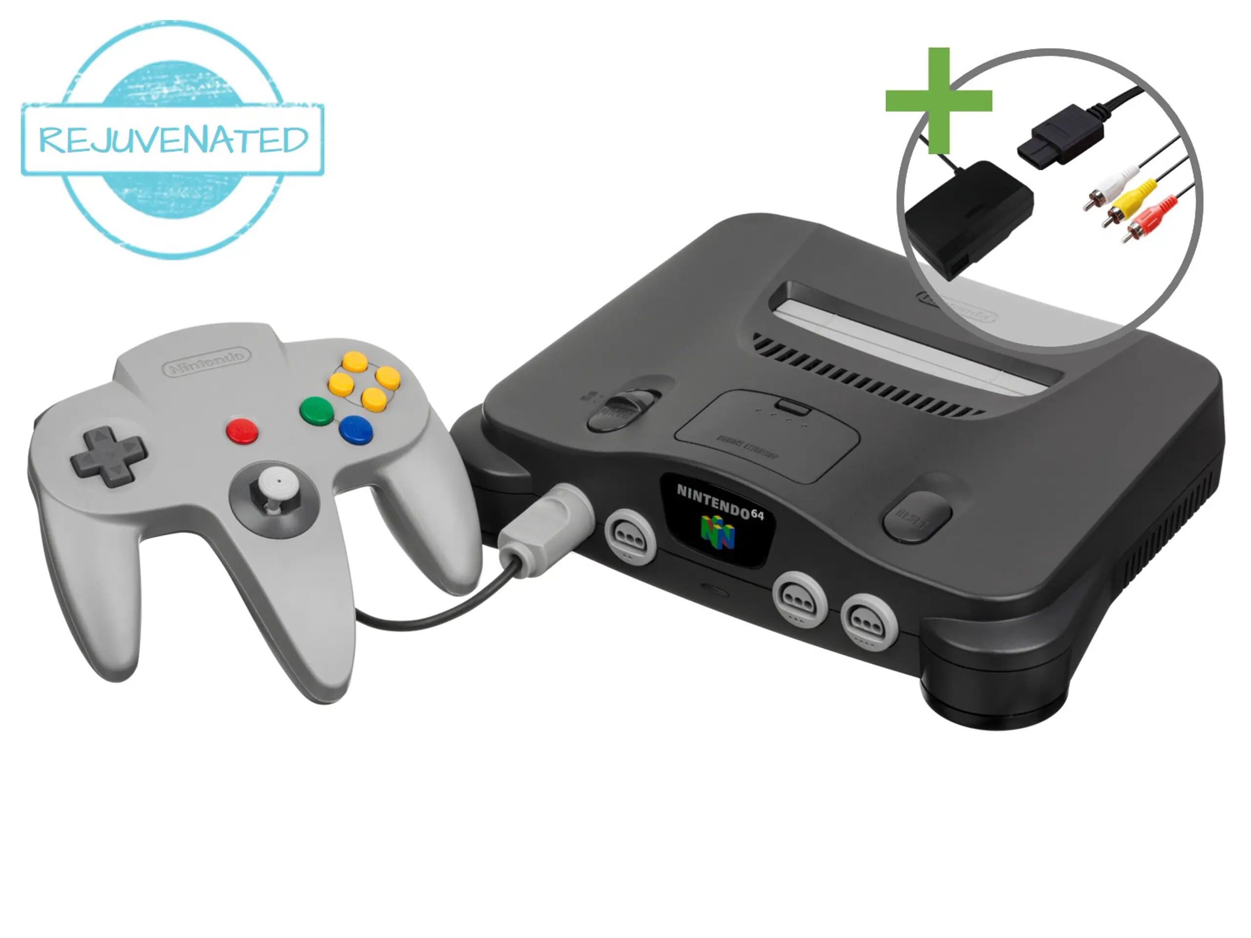 Nintendo 64 Starter Pack - Control Deck Edition - Rejuvenated Kopen | Nintendo 64 Hardware