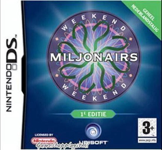 Weekend Miljonairs 1e Editie (German) - Nintendo DS Games