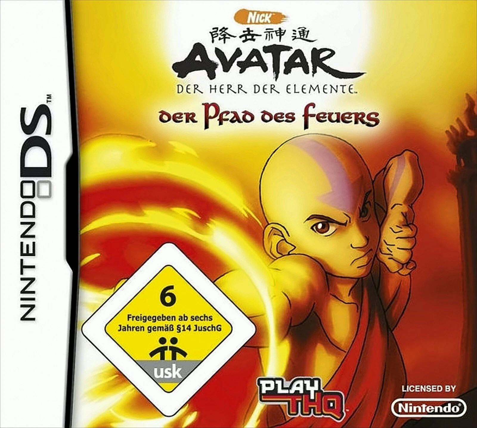 Avatar - The Legend of Aang - Into the Inferno (German) - Nintendo DS Games