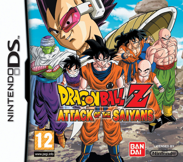 Dragon Ball Z - Attack of the Saiyans (German) - Nintendo DS Games