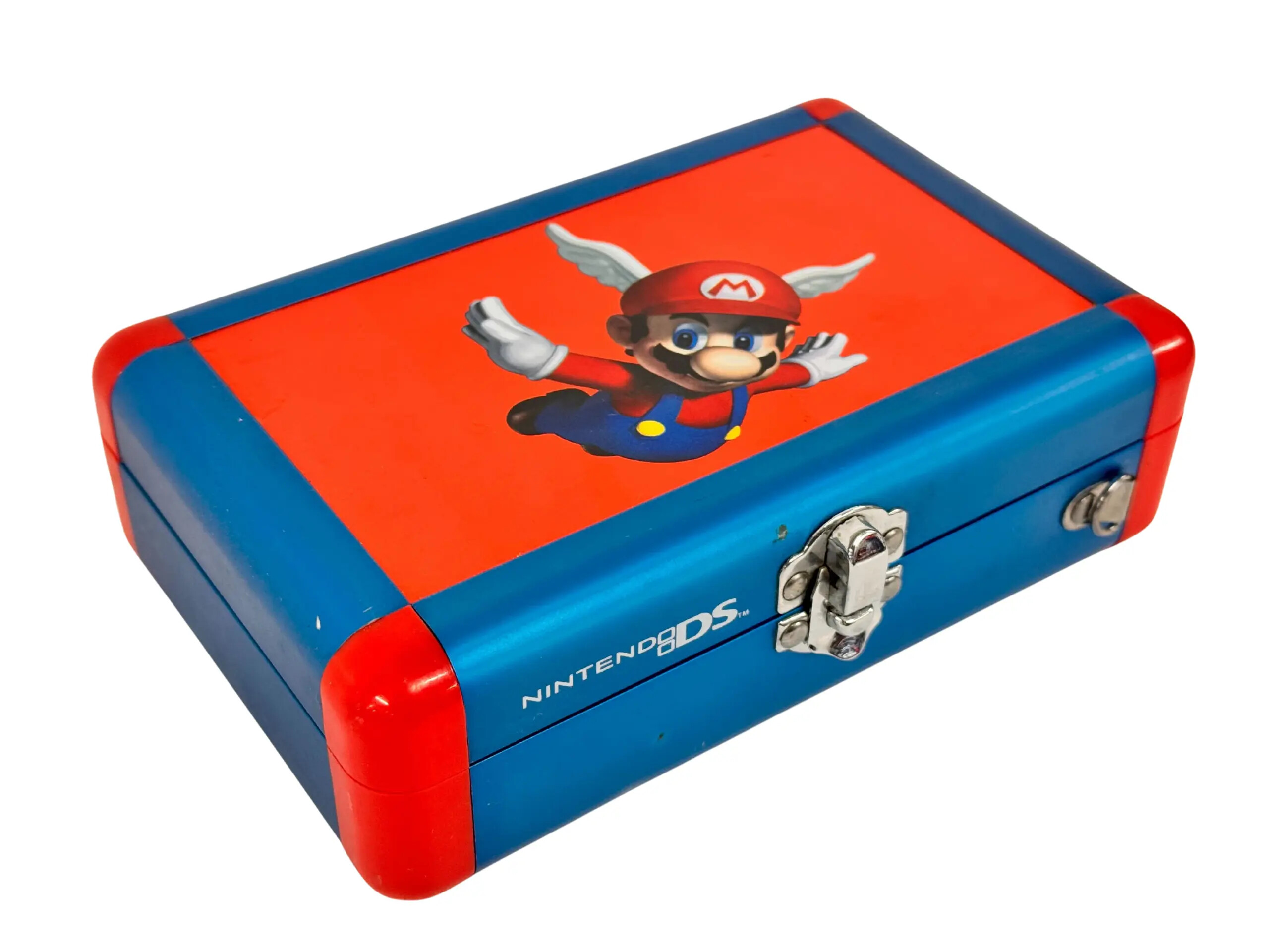 Nintendo DS Super Mario Steel Case (No Straps) - Nintendo DS Hardware