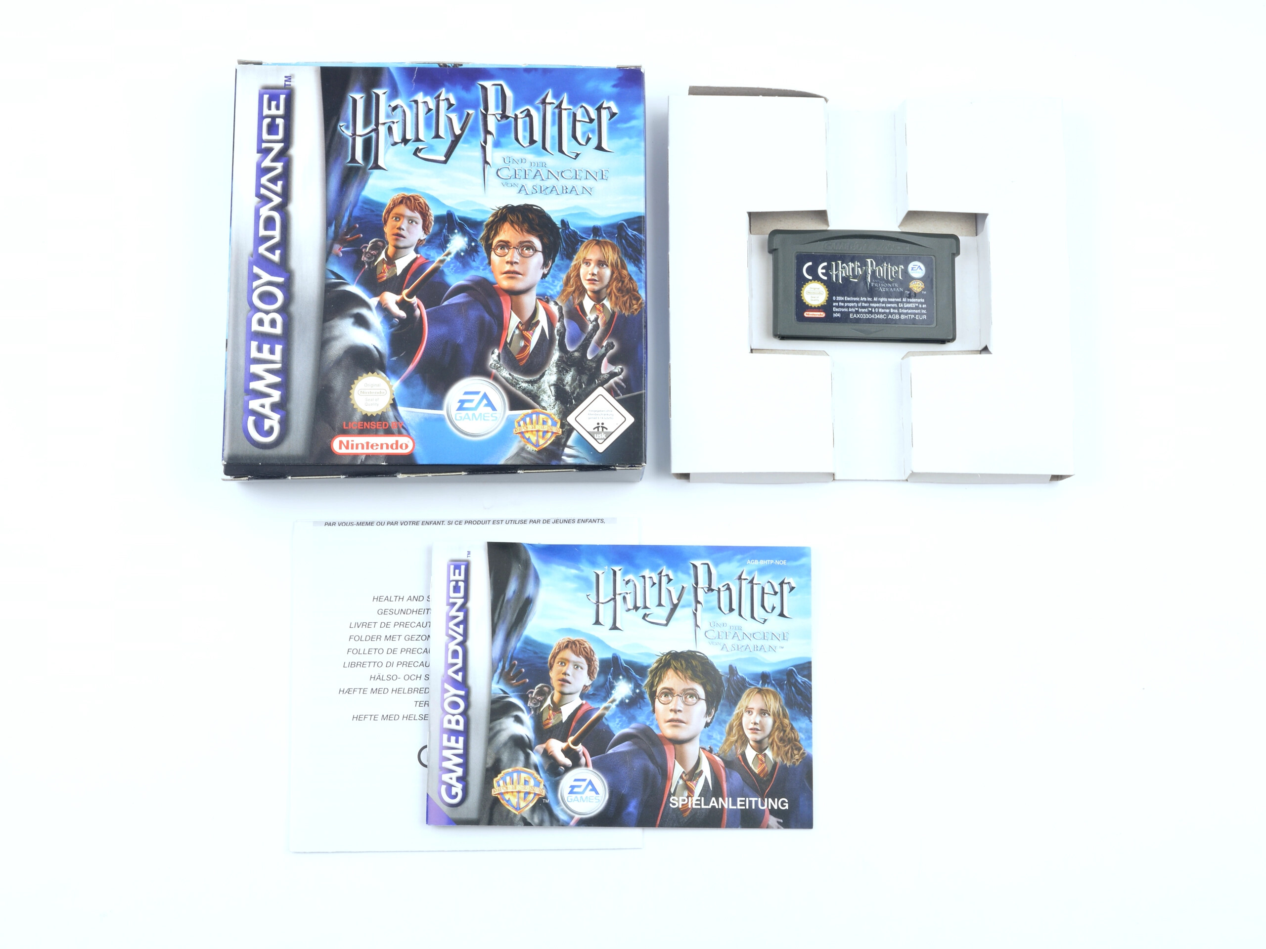 Harry Potter Und Der Gefangene Von Askaban (German) - Gameboy Advance Games [Complete]