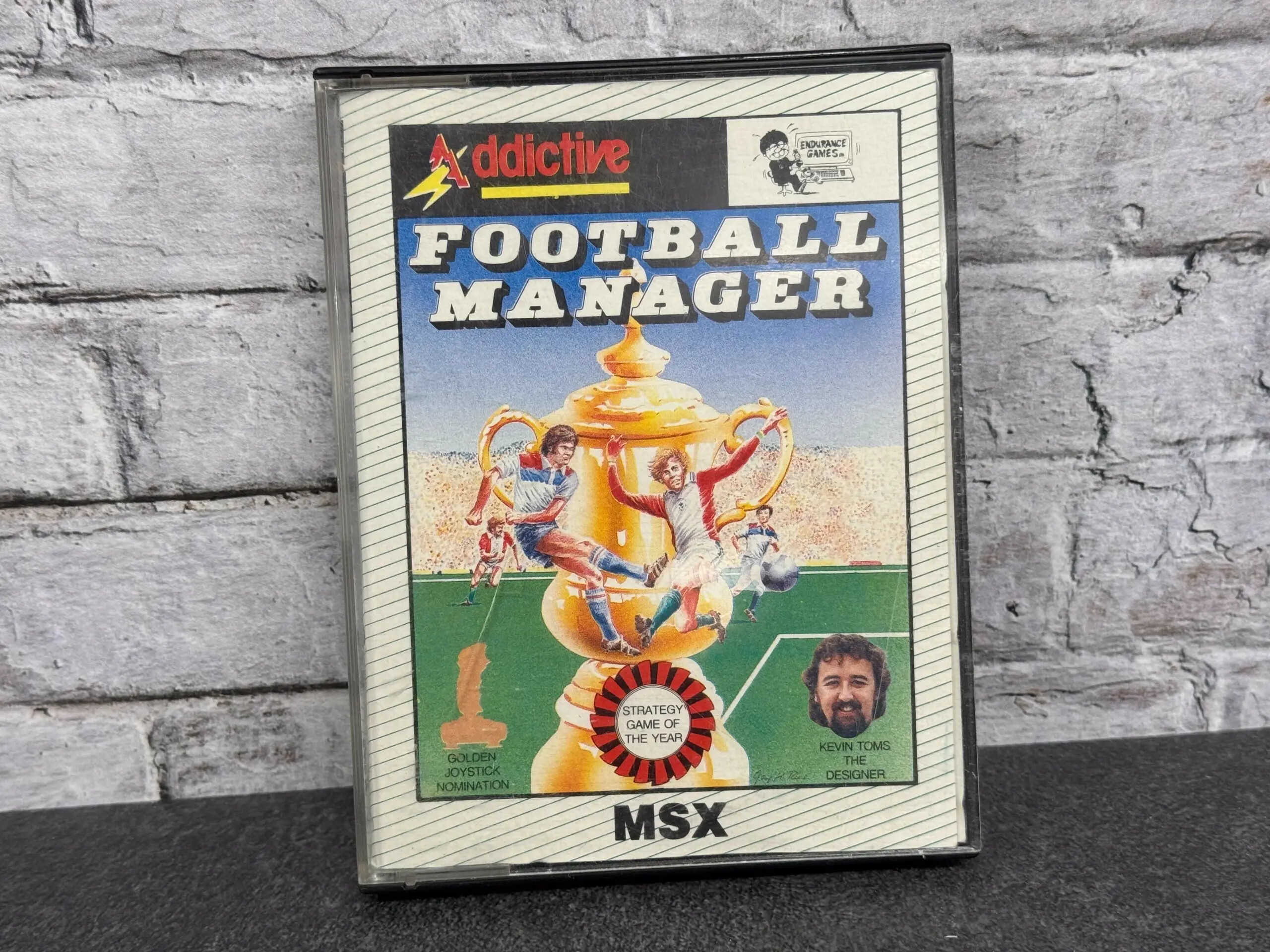MSX Console game: Football Manager - Outlet
