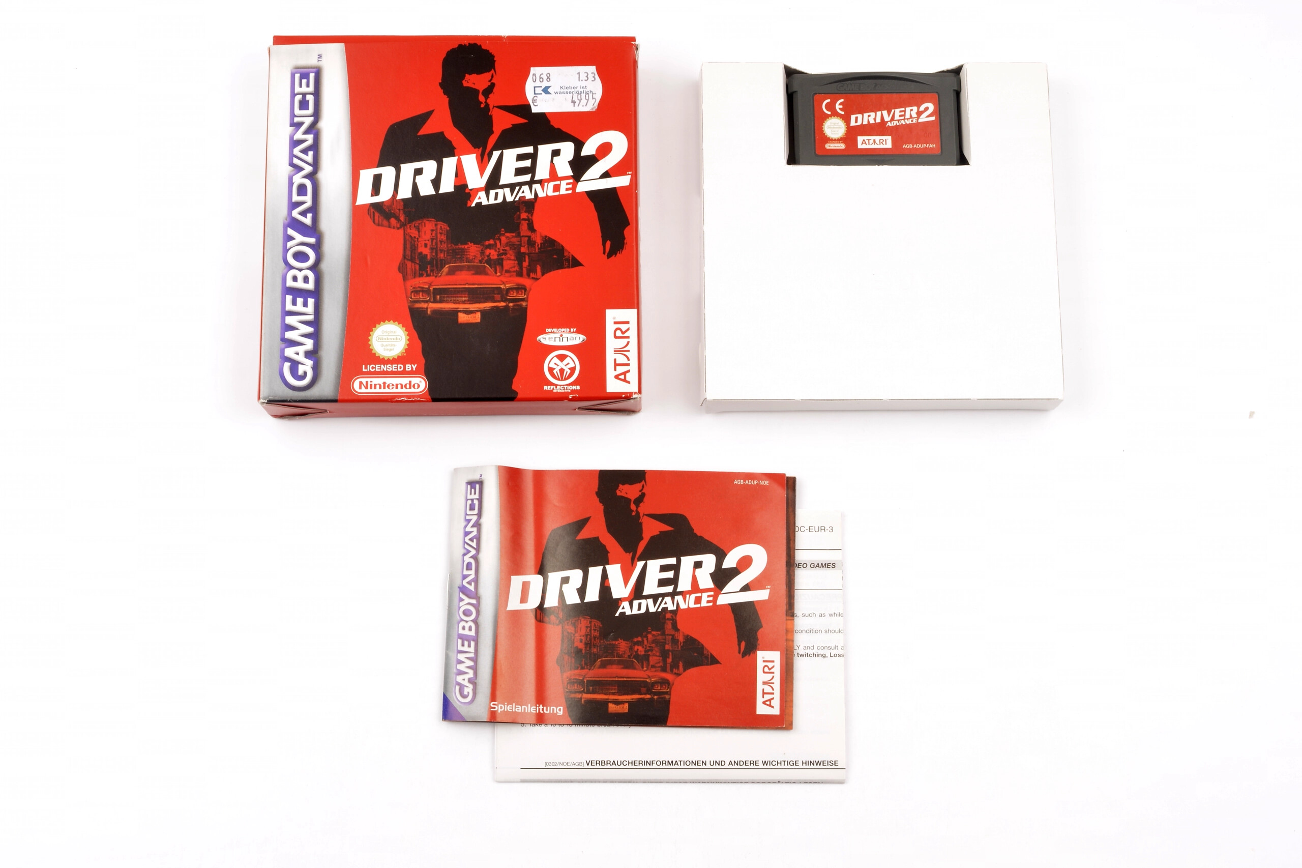 Driver 2 Advance (German) - Gameboy Advance Games [Complete]