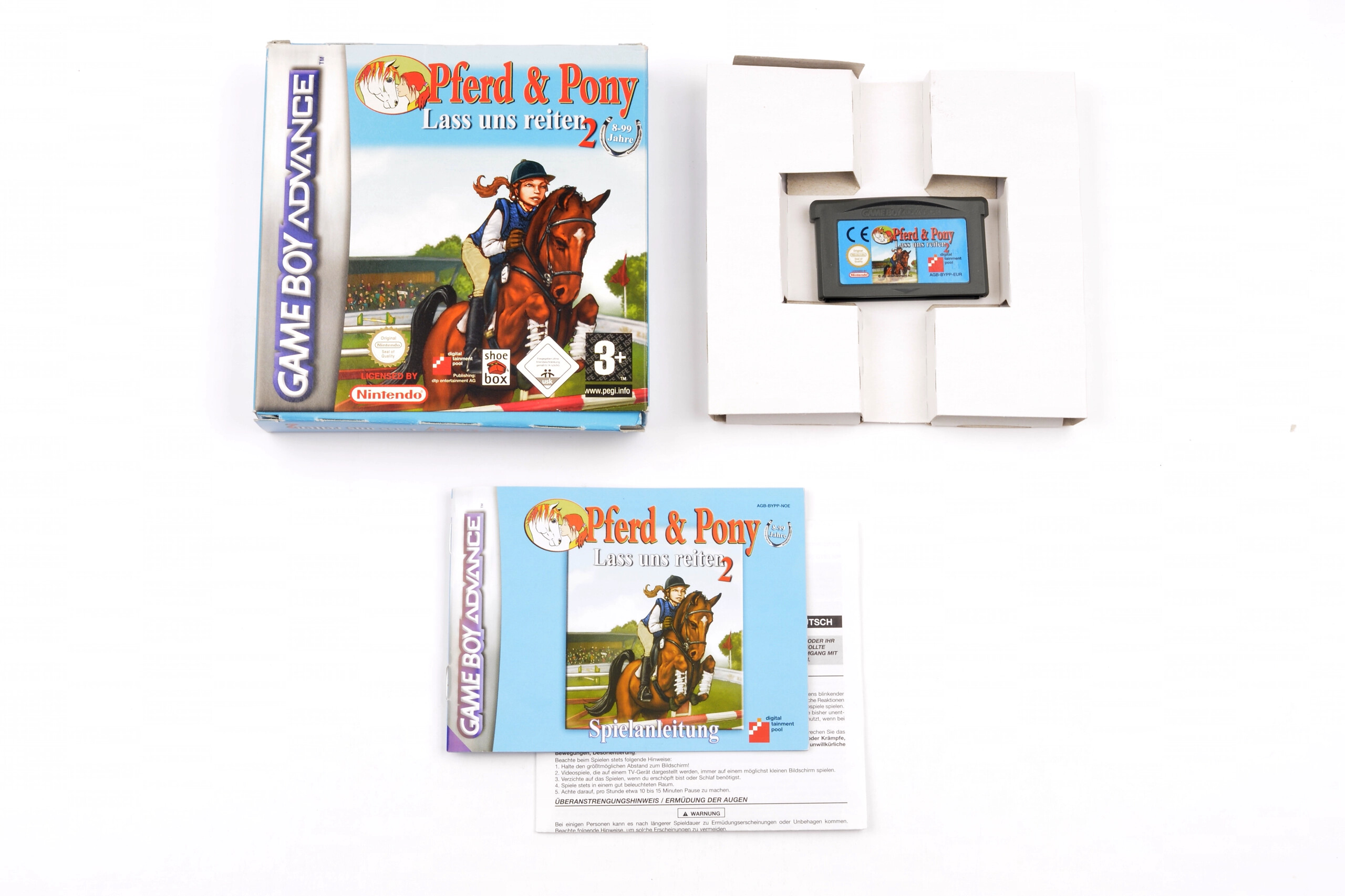 Pferd & Pony Lass Uns Reiten 2 Kaufen | Gameboy Advance Games [Complete]