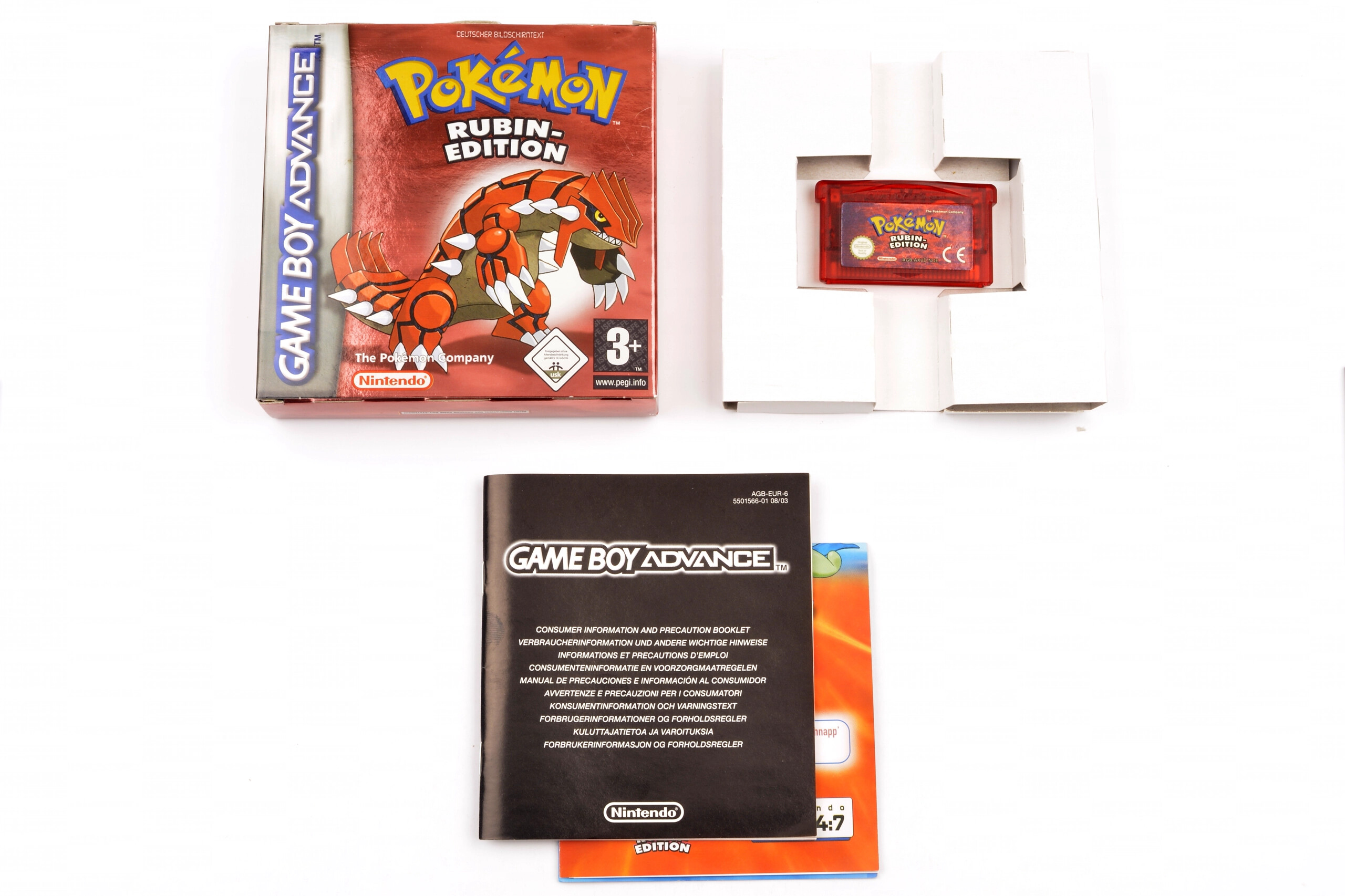 Pokemon Ruby (German) Kaufen | Gameboy Advance Games [Complete]