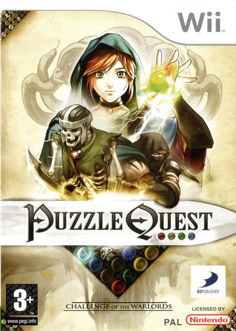 Puzzle Quest: Challenge of the Warlords (German) - Wii Games