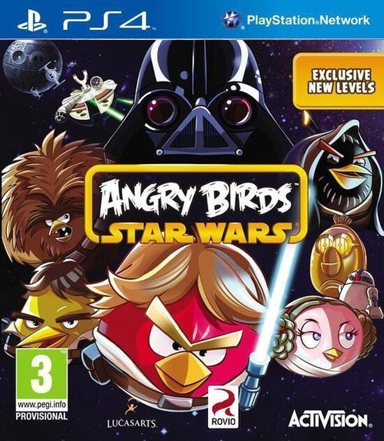 Angry Birds Star Wars - Playstation 4 - (art-work beschadigd) - Outlet