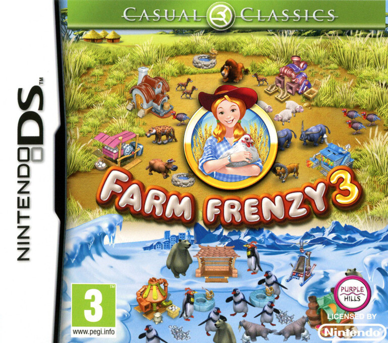 Farm Frenzy 3 (German) - Nintendo DS Games