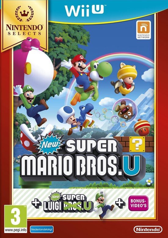 New Super Mario Bros. U + New Super Luigi U (Nintendo Selects) (German) - Wii U Games