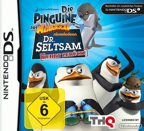 Die Pinguine aus Madagascar - Dr. Seltsam kehrt zurück (German) - Nintendo DS Games