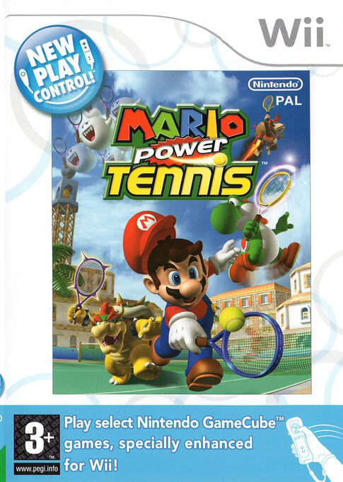 New Play Control! Mario Power Tennis (German) - Wii Games