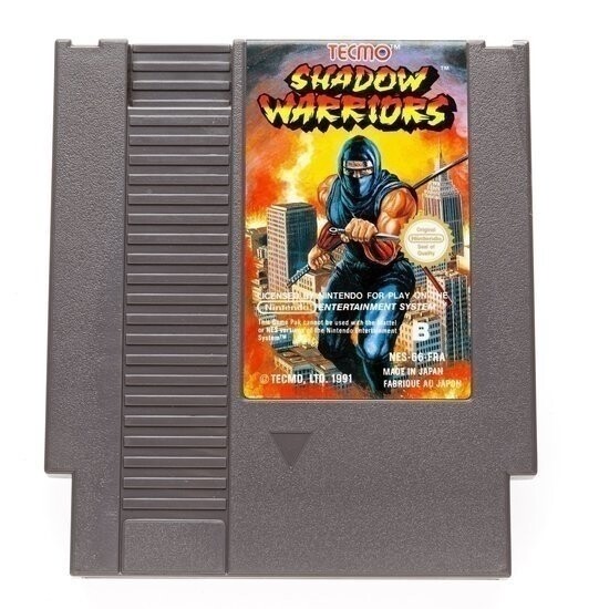 Shadow Warriors (French) - Nintendo NES Games
