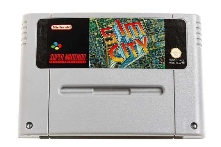 Sim City (German) - Super Nintendo Games