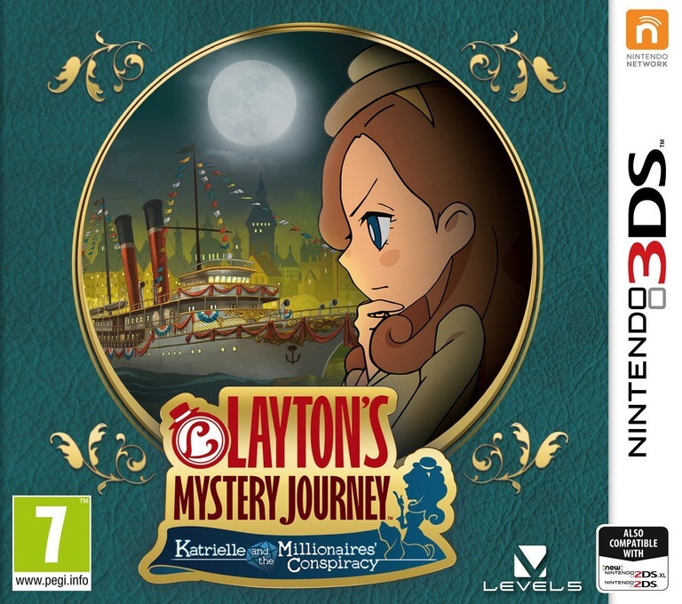 Layton's Mystery Journey: Katrielle and the Millionaires' Conspiracy (German) - Nintendo 3DS Games
