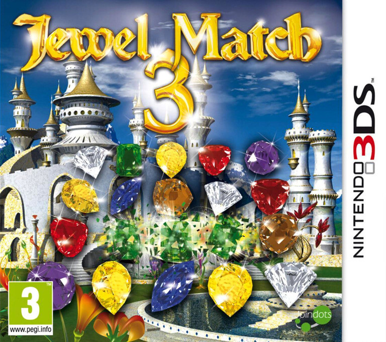 Jewel Match 3 (German) - Nintendo 3DS Games