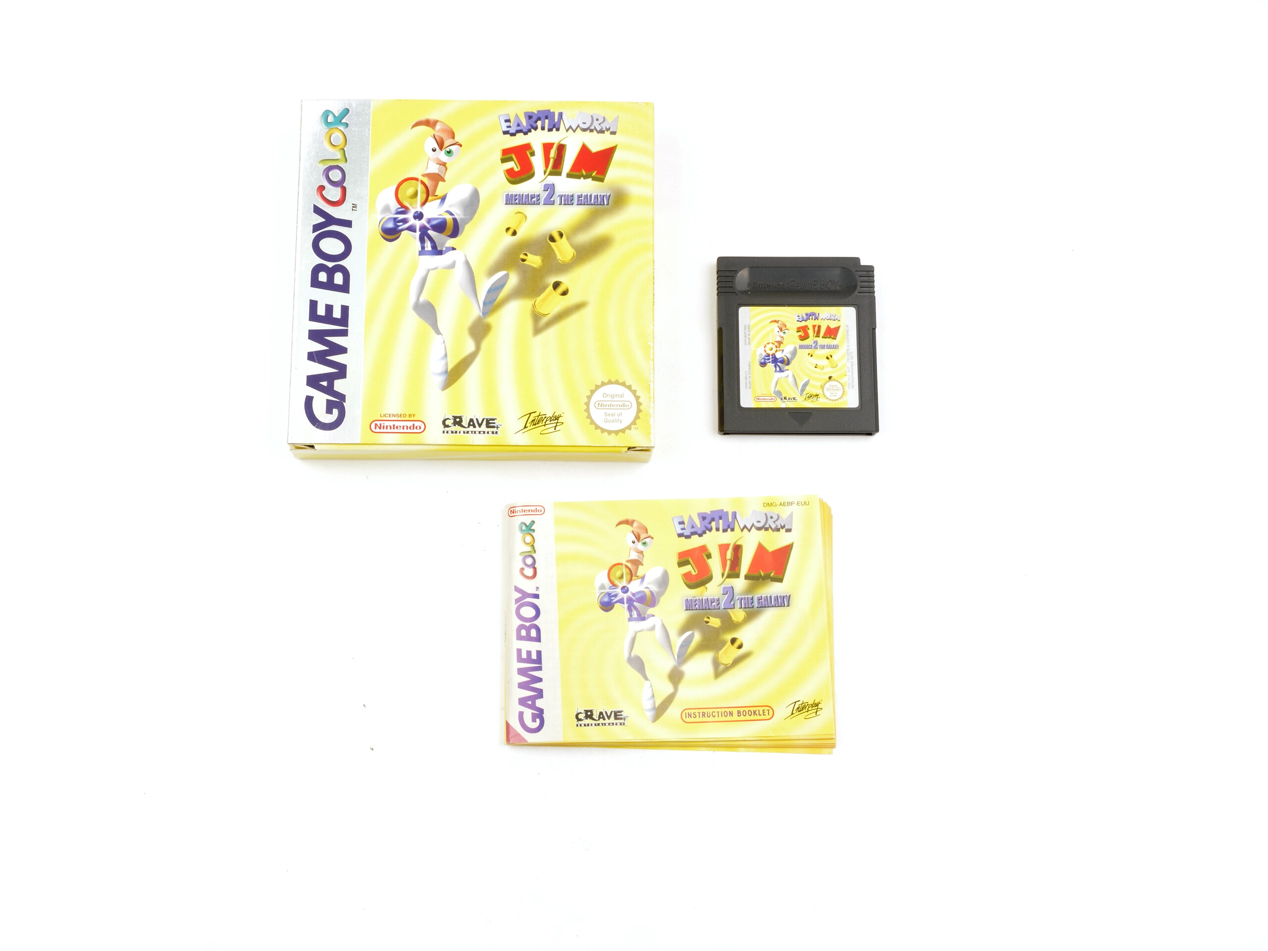Earthworm Jim Menace 2 the Galaxy Kaufen | Gameboy Color Games [Complete]