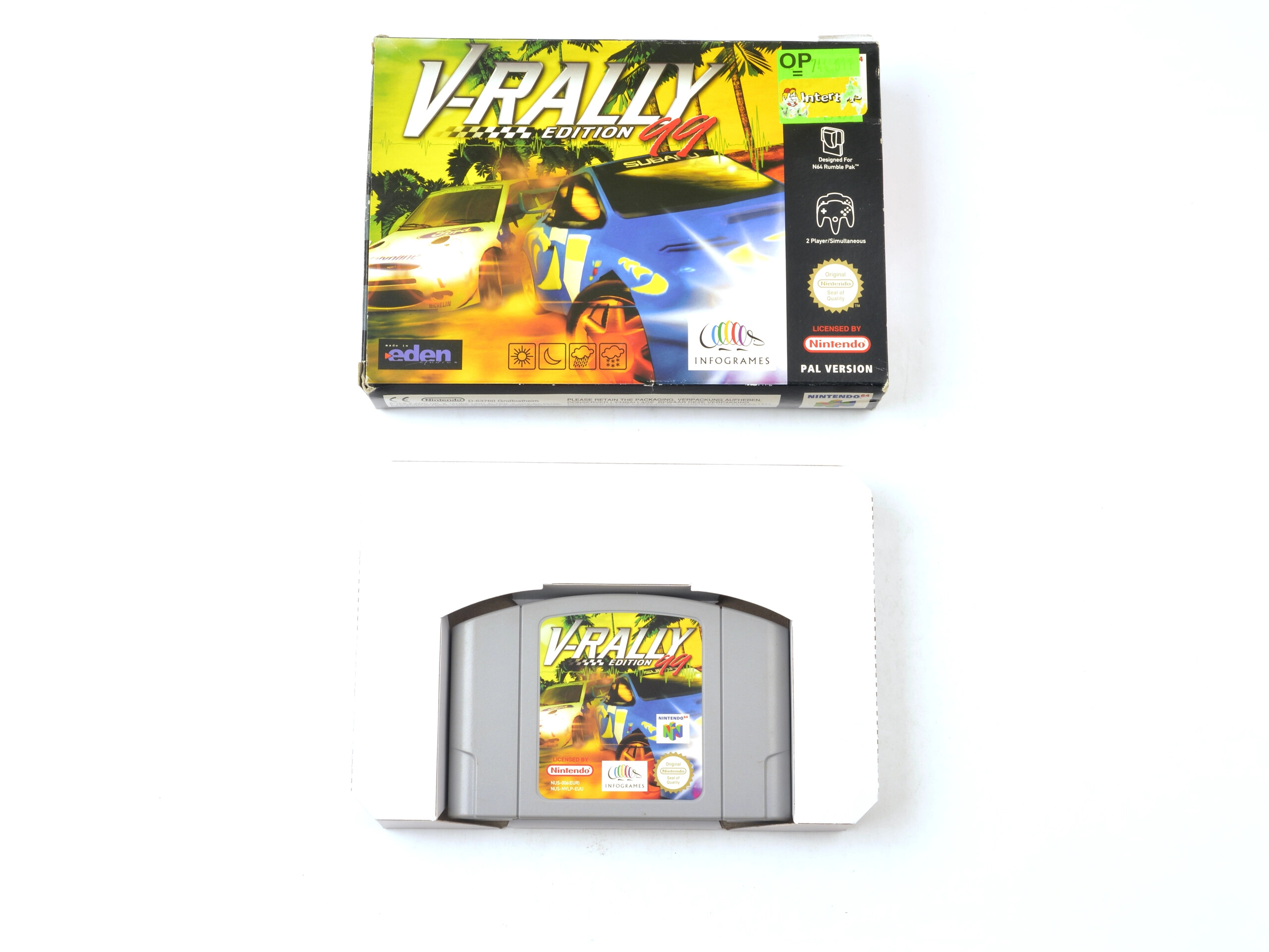 V-Rally 99 Kaufen | Nintendo 64 Games [Complete]