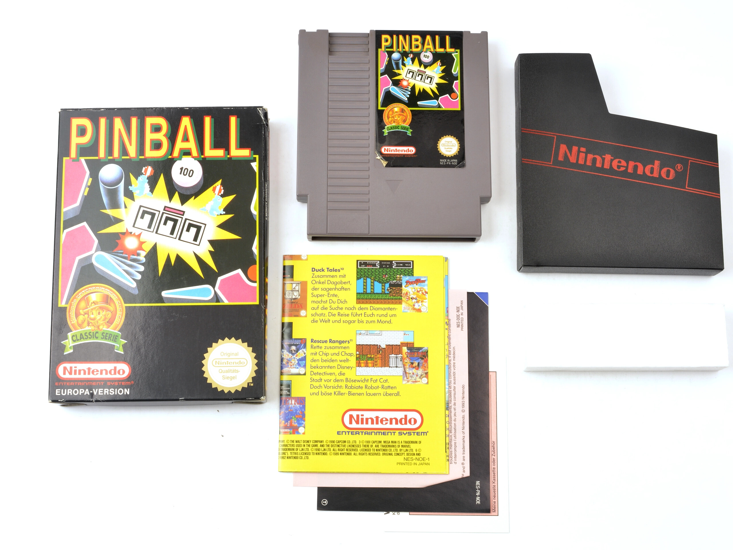 Pinball (Classics) (German) Kaufen | Nintendo NES Games [Complete]