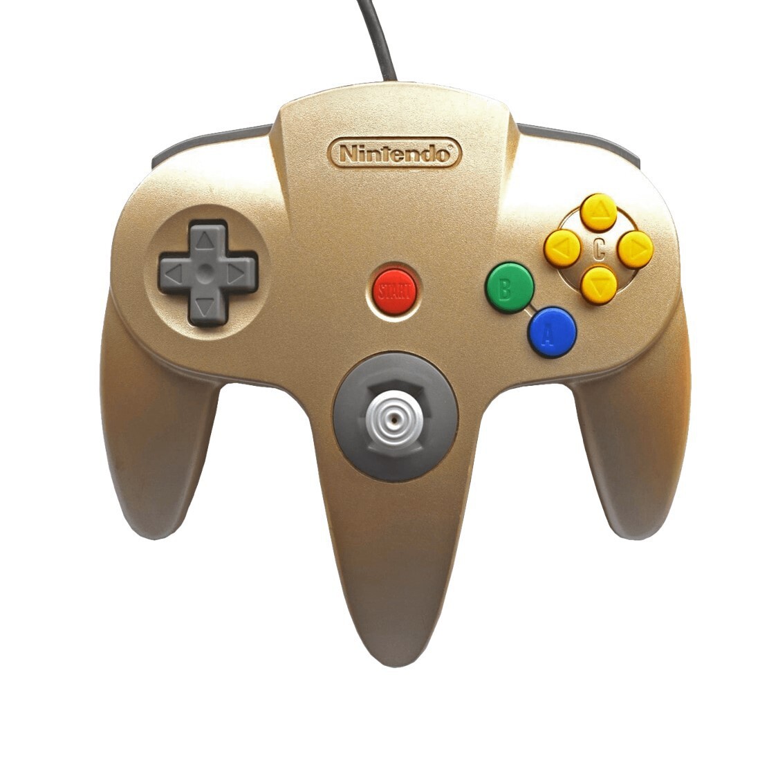 Originele Nintendo 64 Controller Gold - Gamecube Stijl Pookje - Nintendo 64 Hardware