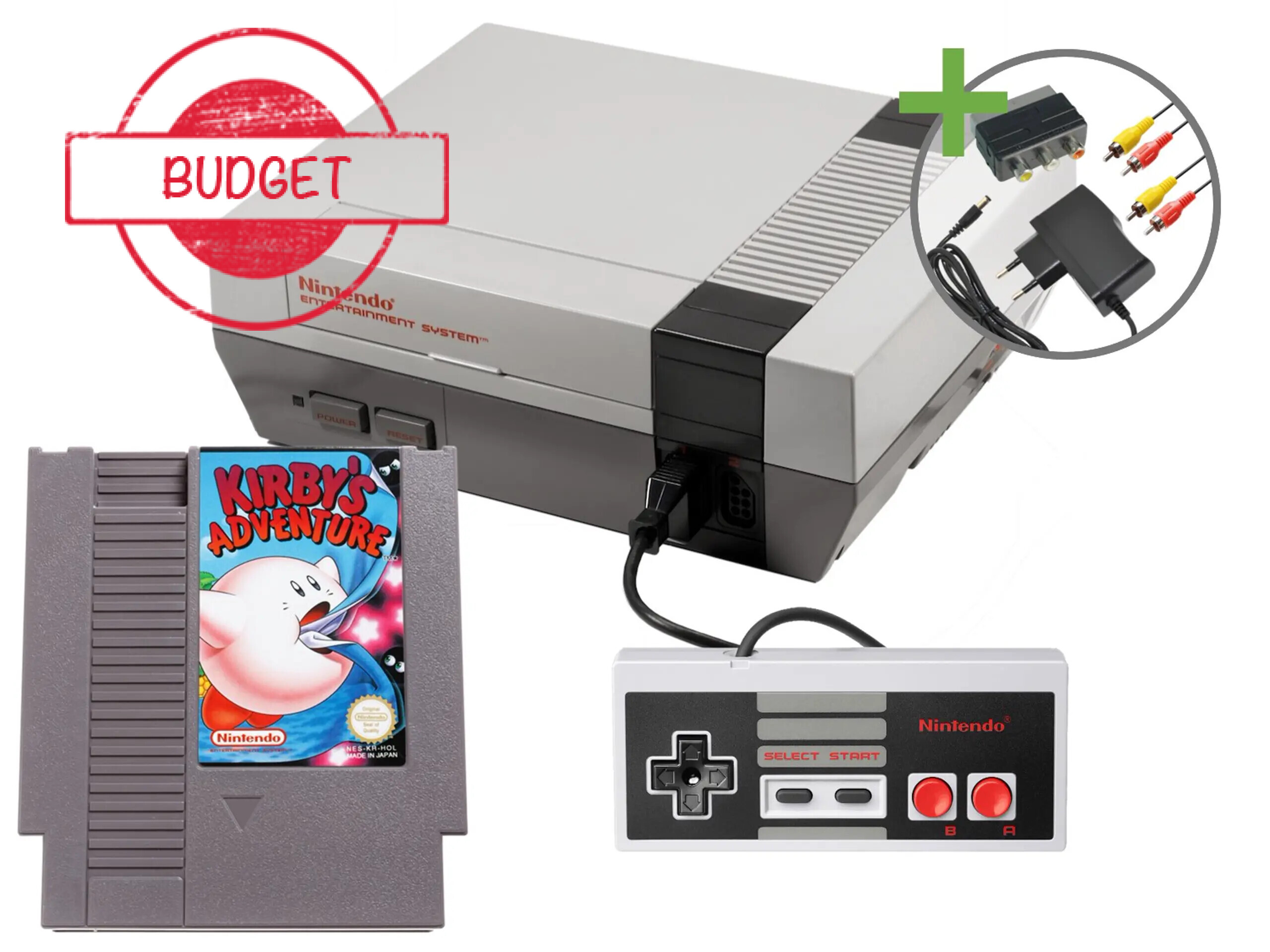 Nintendo NES Starter Pack - Kirby's Adventure Control Deck Edition - Budget Kopen | Nintendo NES Hardware