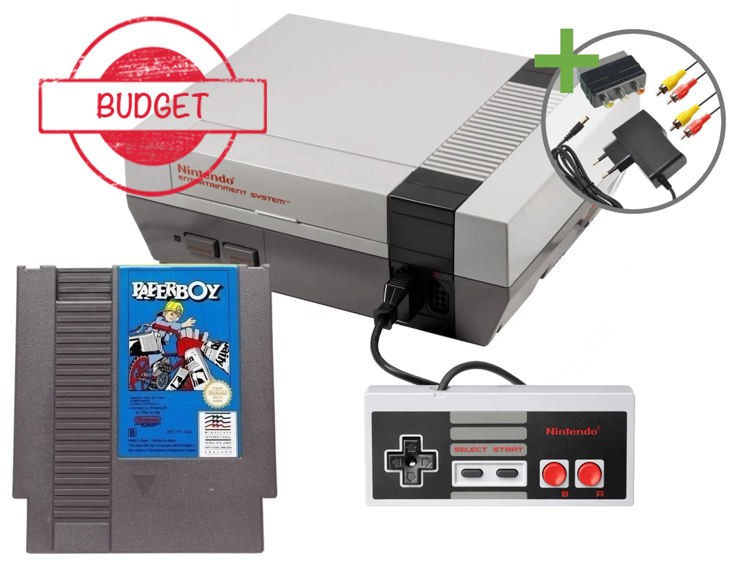Nintendo NES Starter Pack - Paperboy Control Deck Edition - Budget Kopen | Nintendo NES Hardware