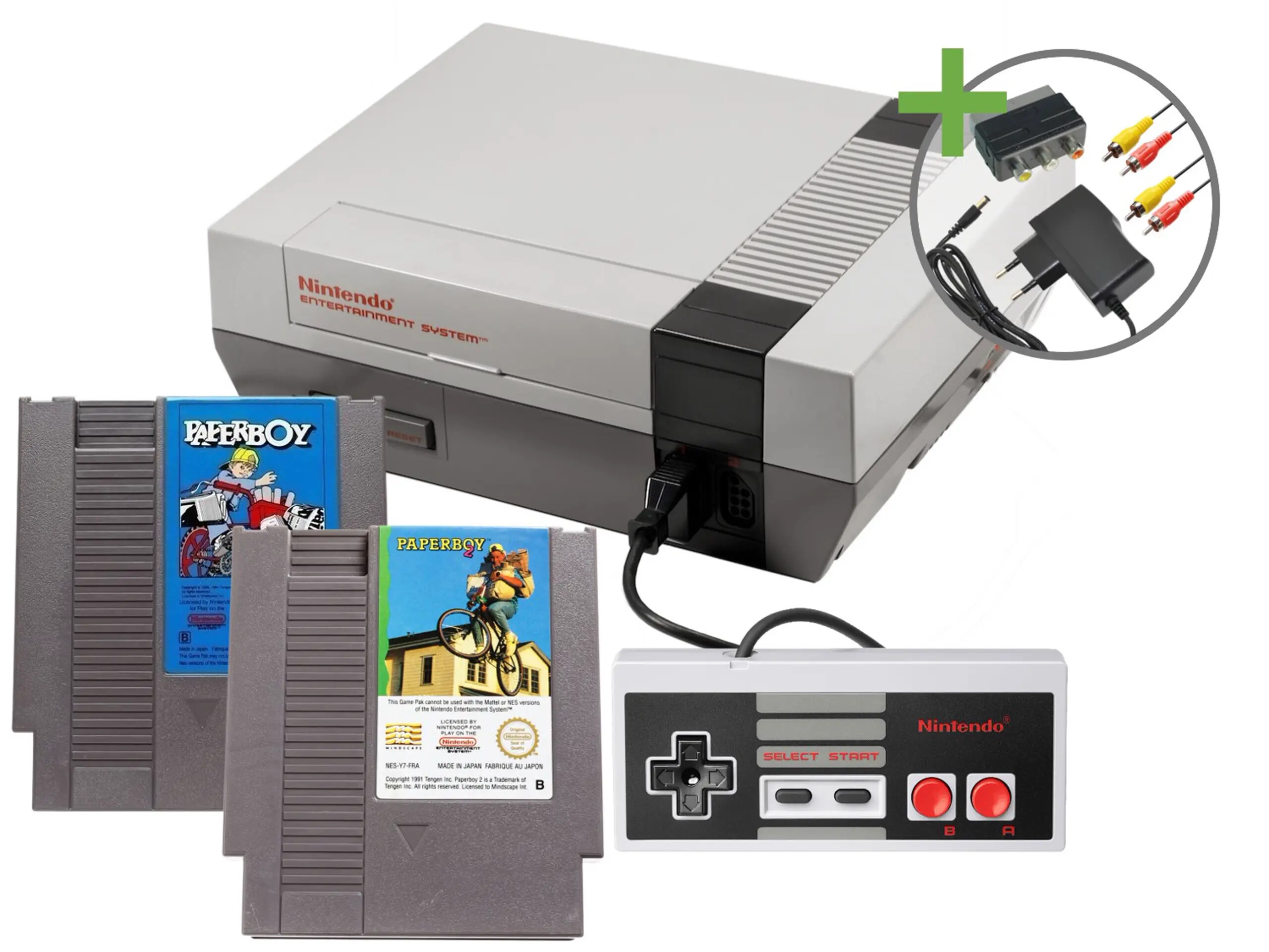 Nintendo NES Starter Pack - Paperboy Pro Trainer Pack Edition Kopen | Nintendo NES Hardware