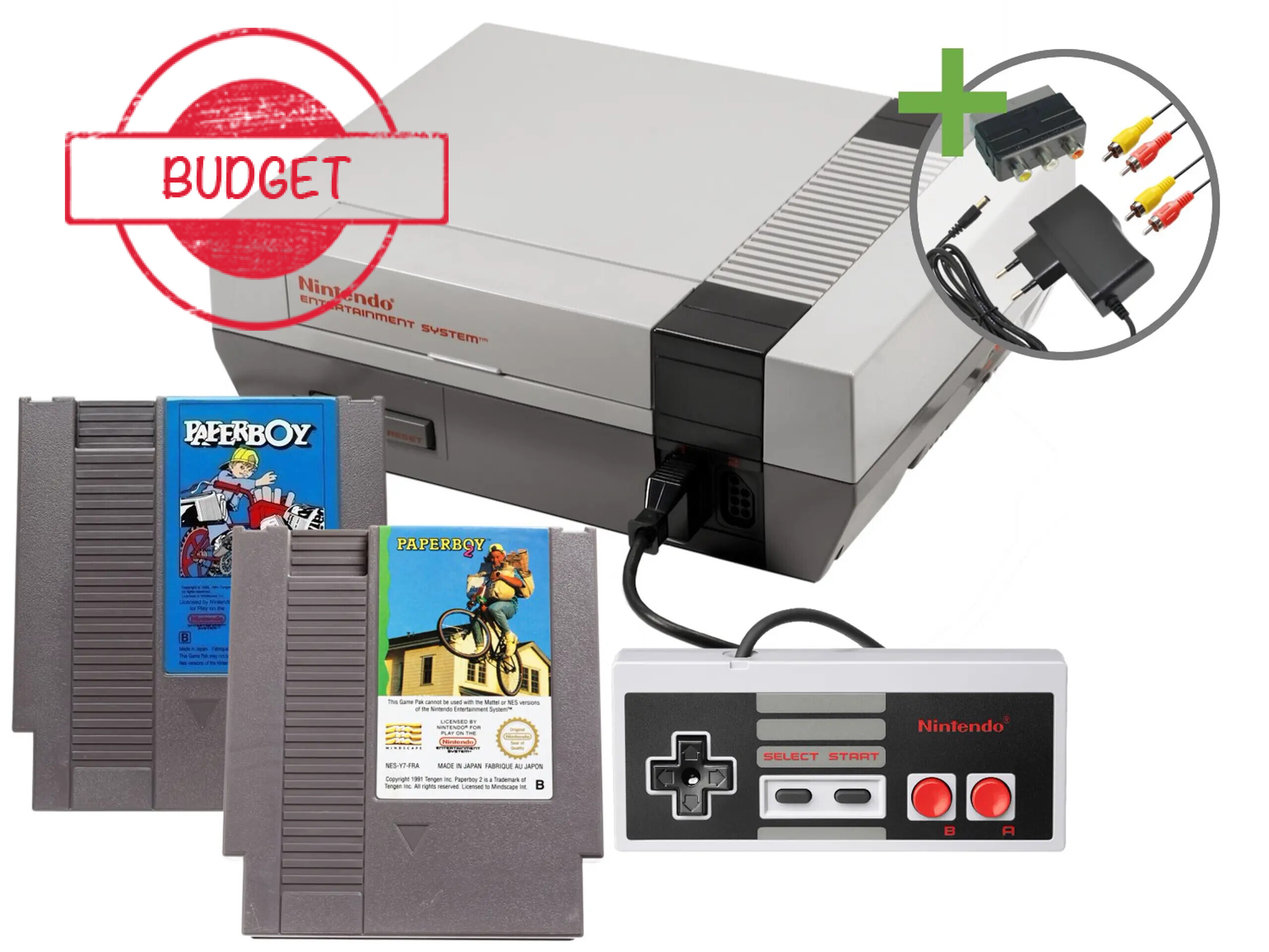 Nintendo NES Starter Pack - Paperboy Pro Trainer Pack Edition - Budget Kopen | Nintendo NES Hardware