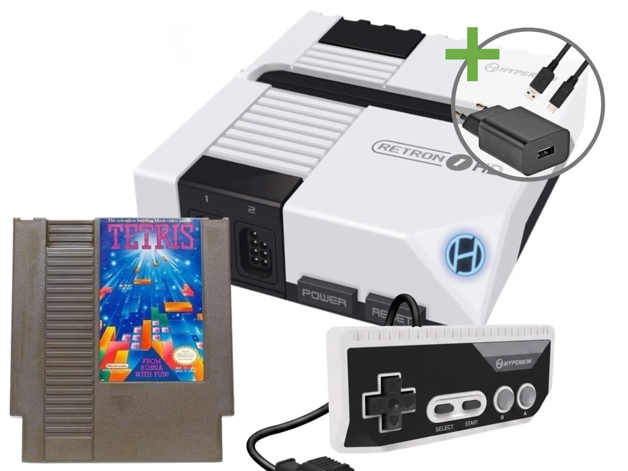 Hyperkin RetroN 1 HD Starter Pack - Tetris Edition - Nintendo NES Hardware