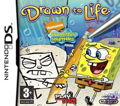 Drawn to Life - SpongeBob SquarePants Edition (German) - Nintendo DS Games