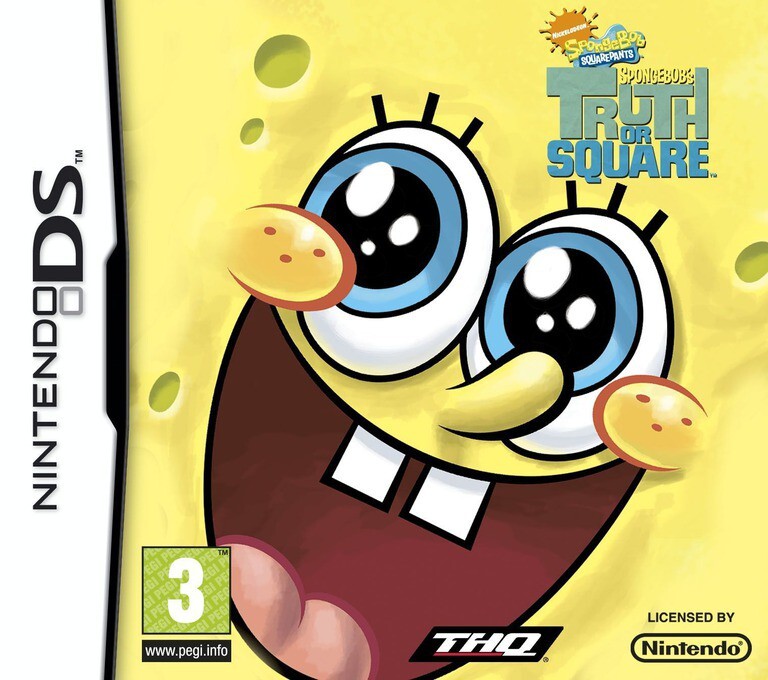 SpongeBob - SpongeBob's Truth or Square (German) - Nintendo DS Games