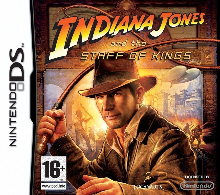 Indiana Jones and the Staff of Kings (German) - Nintendo DS Games