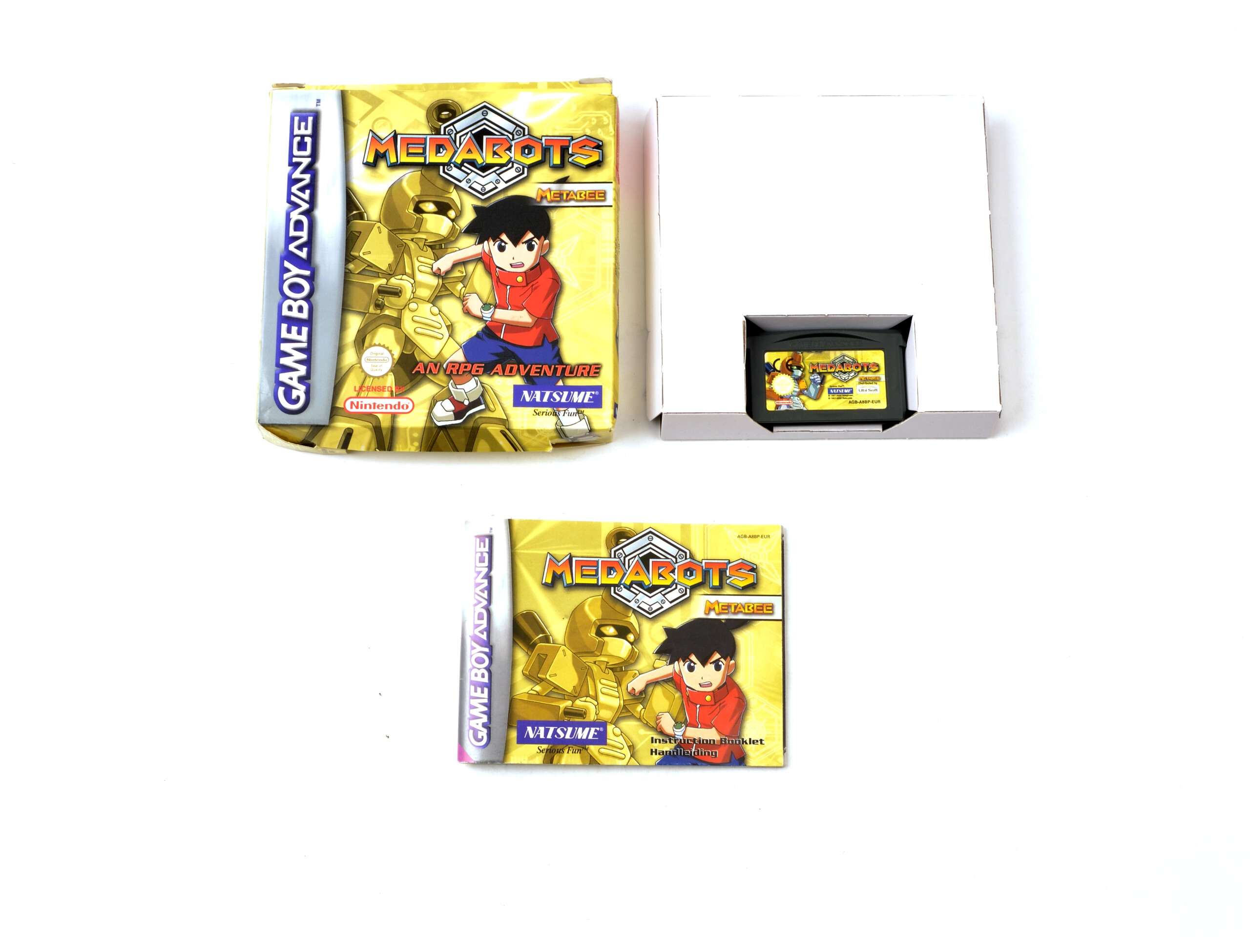 Medabots Metabee Version - Gameboy Advance Games [Complete]