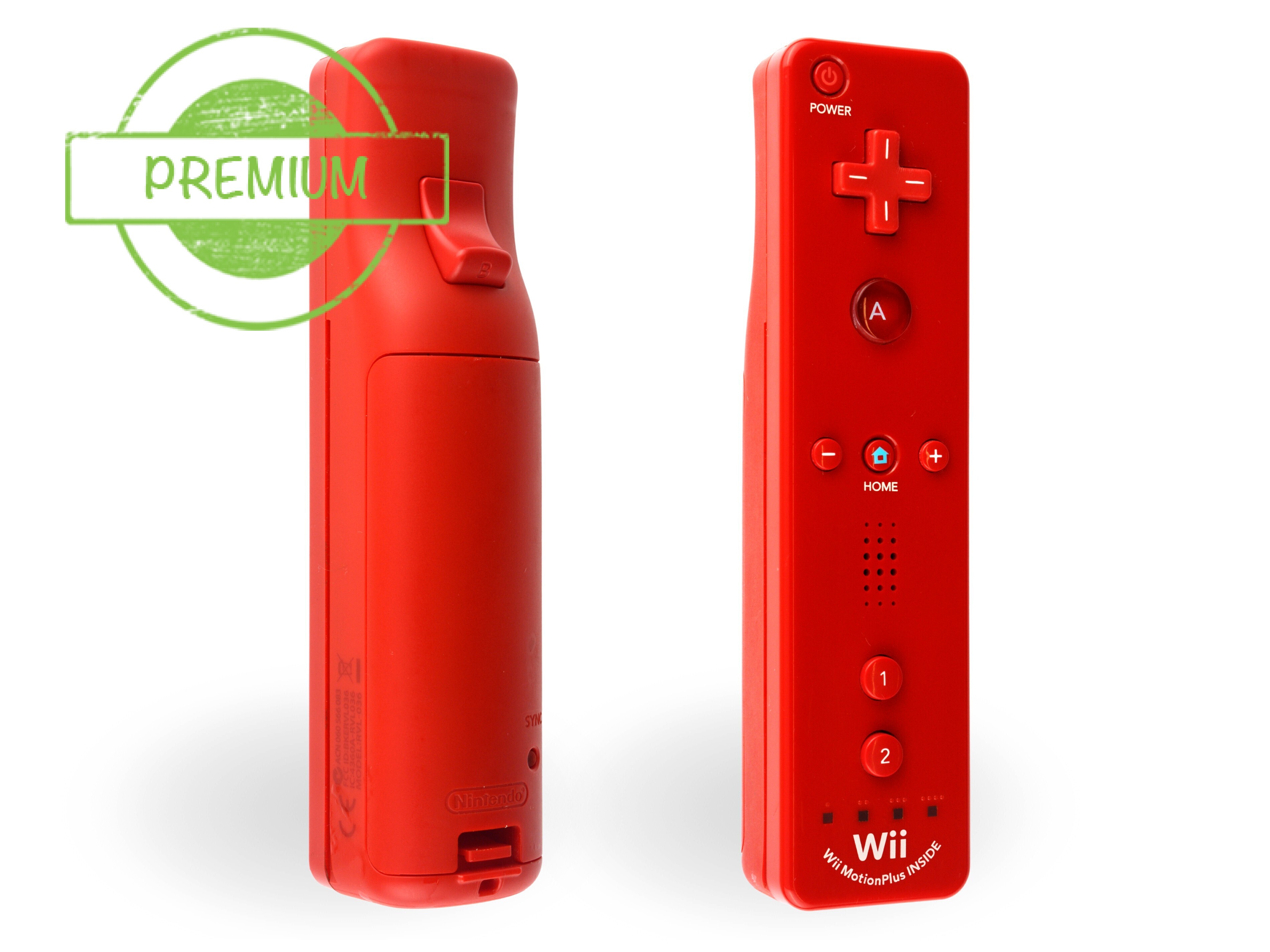 Nintendo Wii Remote Controller Motion Plus Red - Premium Kaufen | Wii Hardware