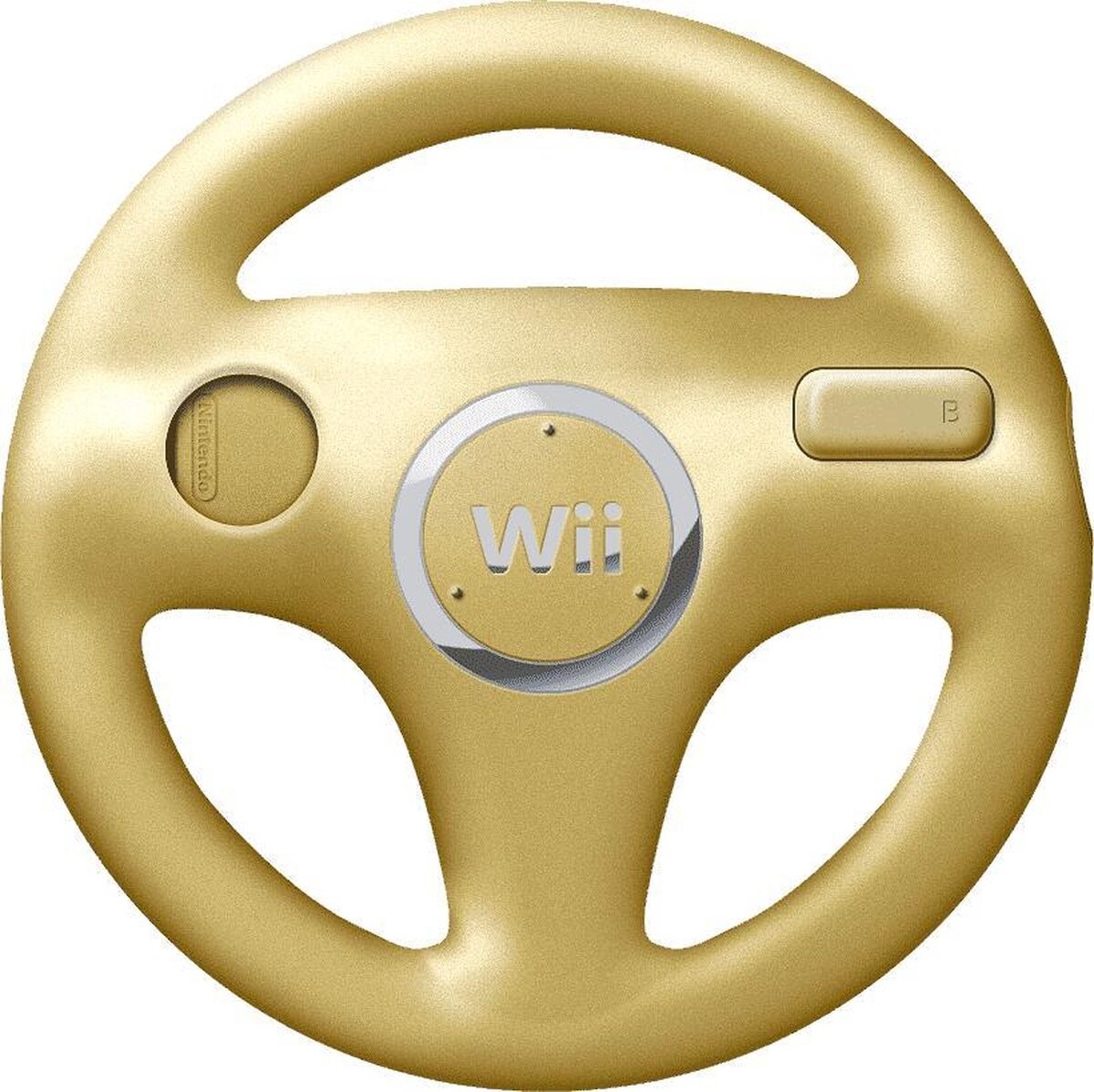 Nintendo Wii Wheel Club Nintendo Gold - Wii Hardware