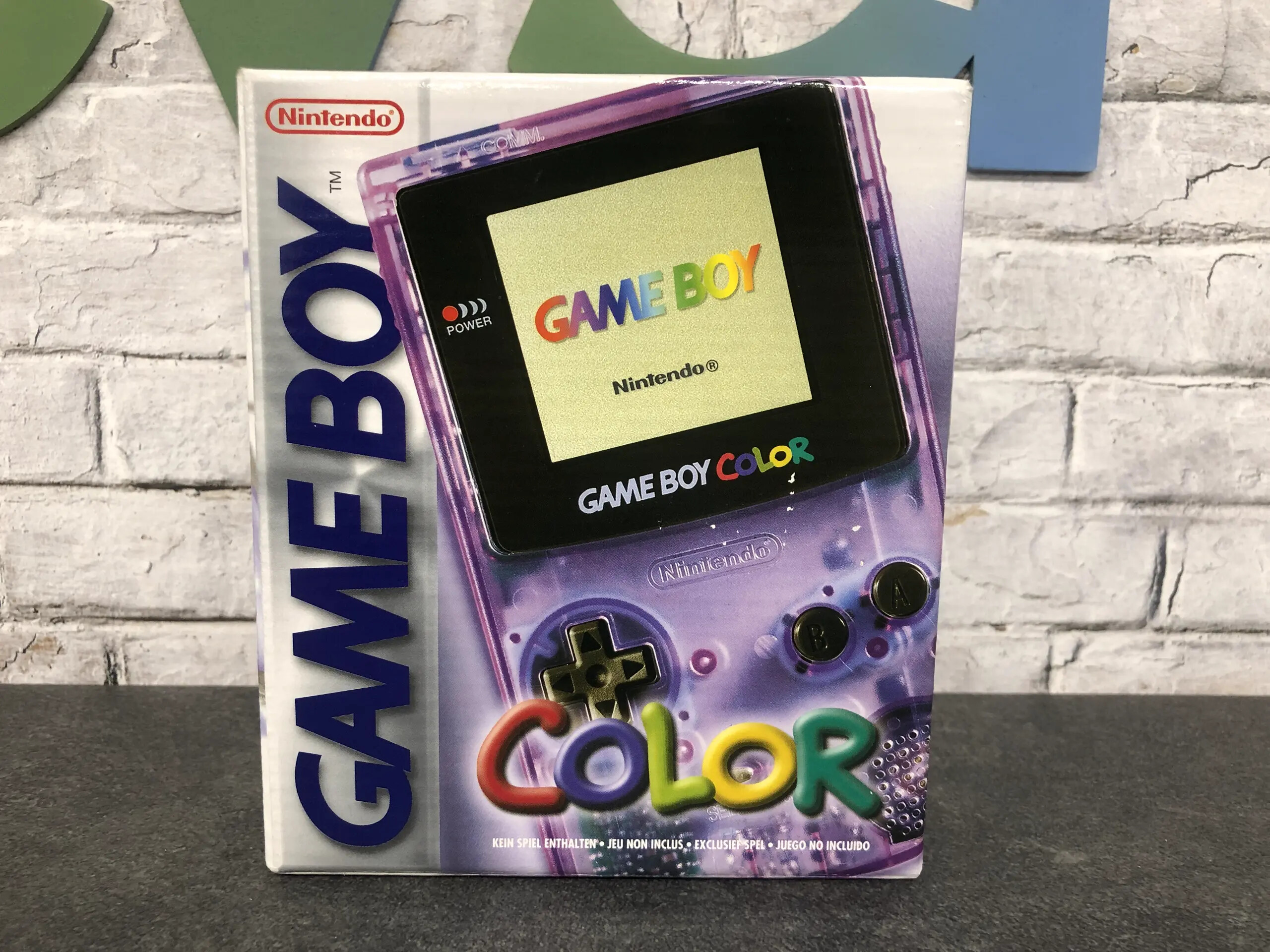 Gameboy Color Transparent Purple [Complete] Kaufen | Gameboy Color Hardware