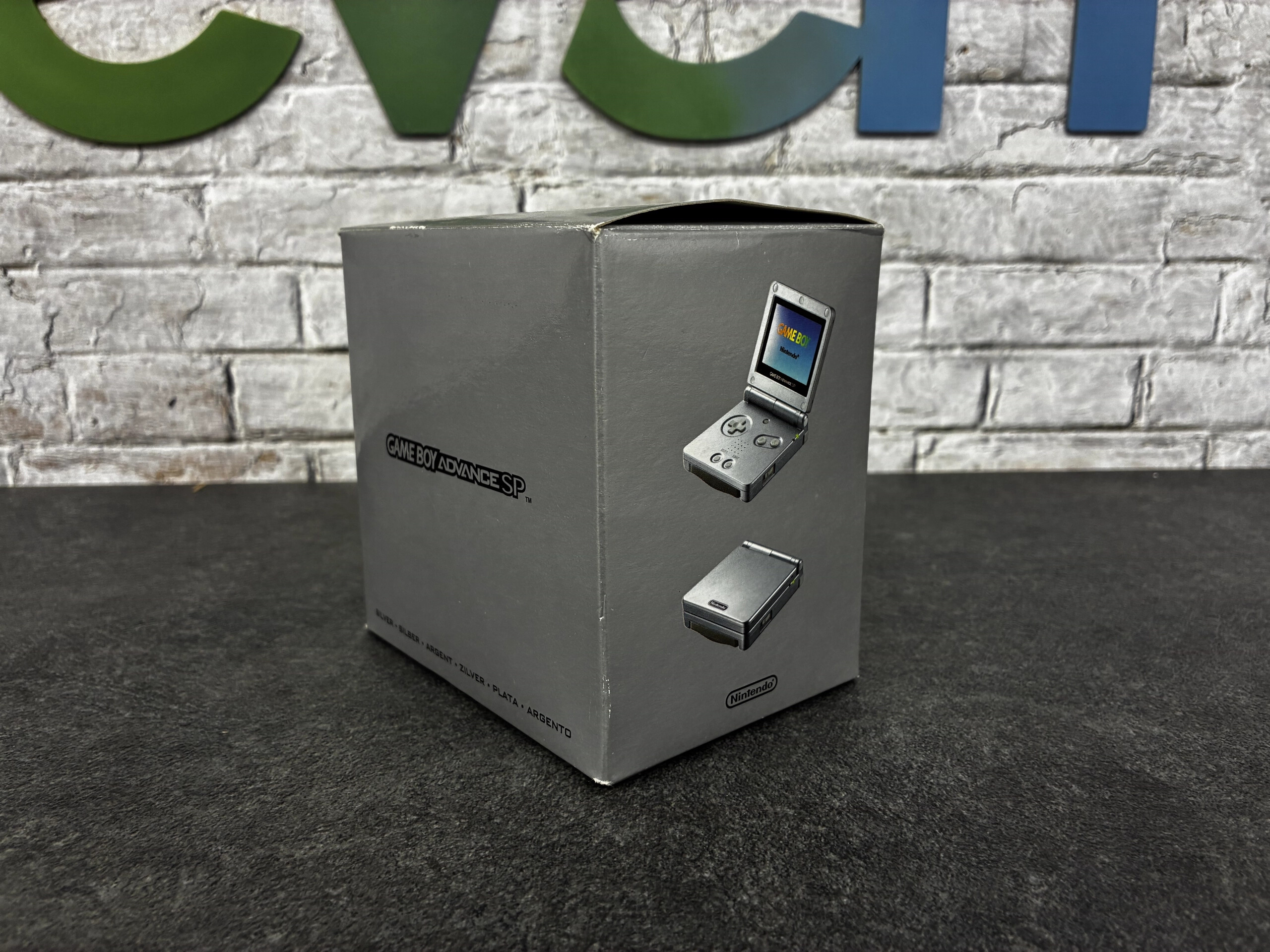 Gameboy Advance SP Silver [Complete]