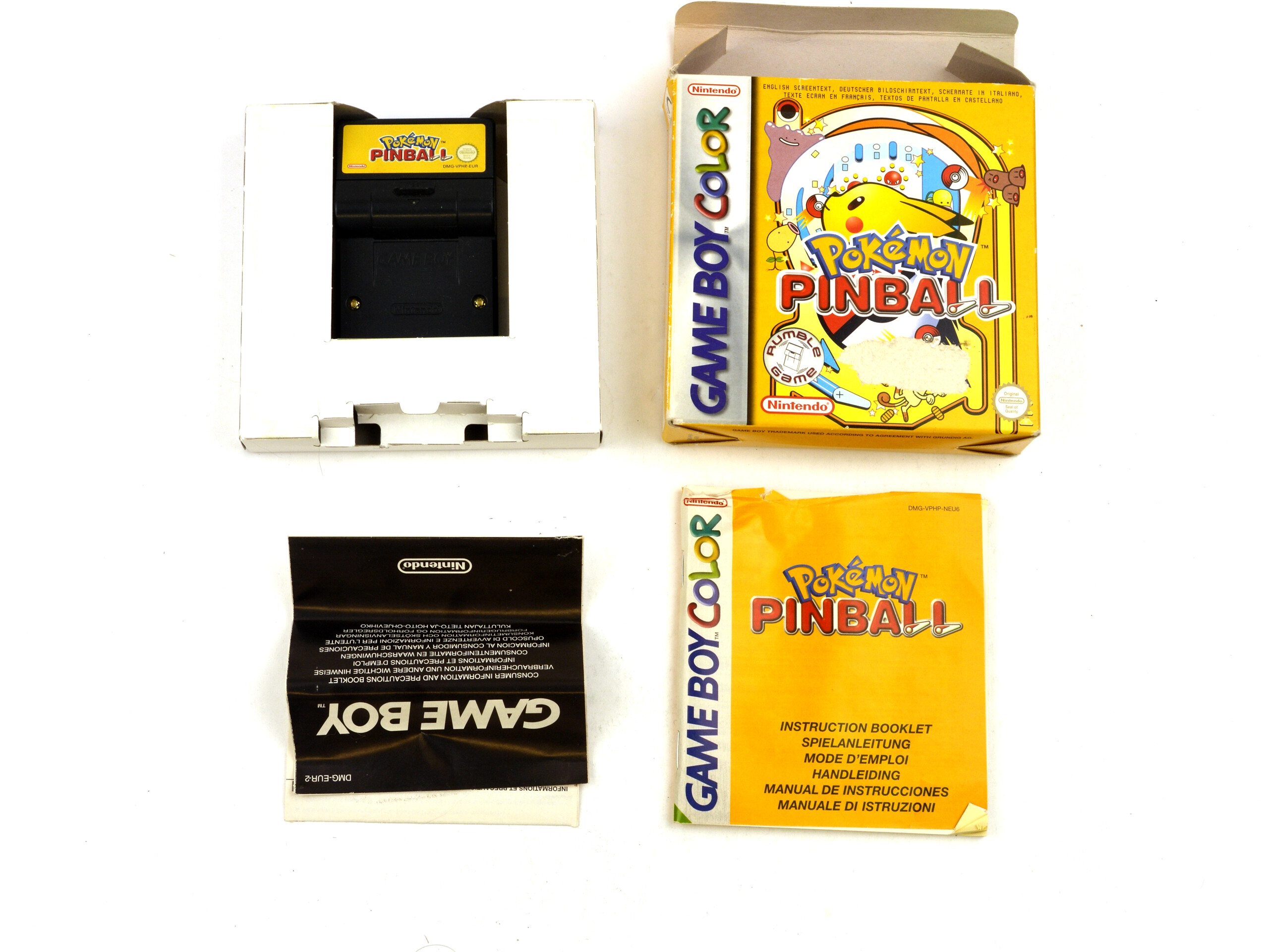 Pokemon Pinball - Gameboy Color Games [Complete]