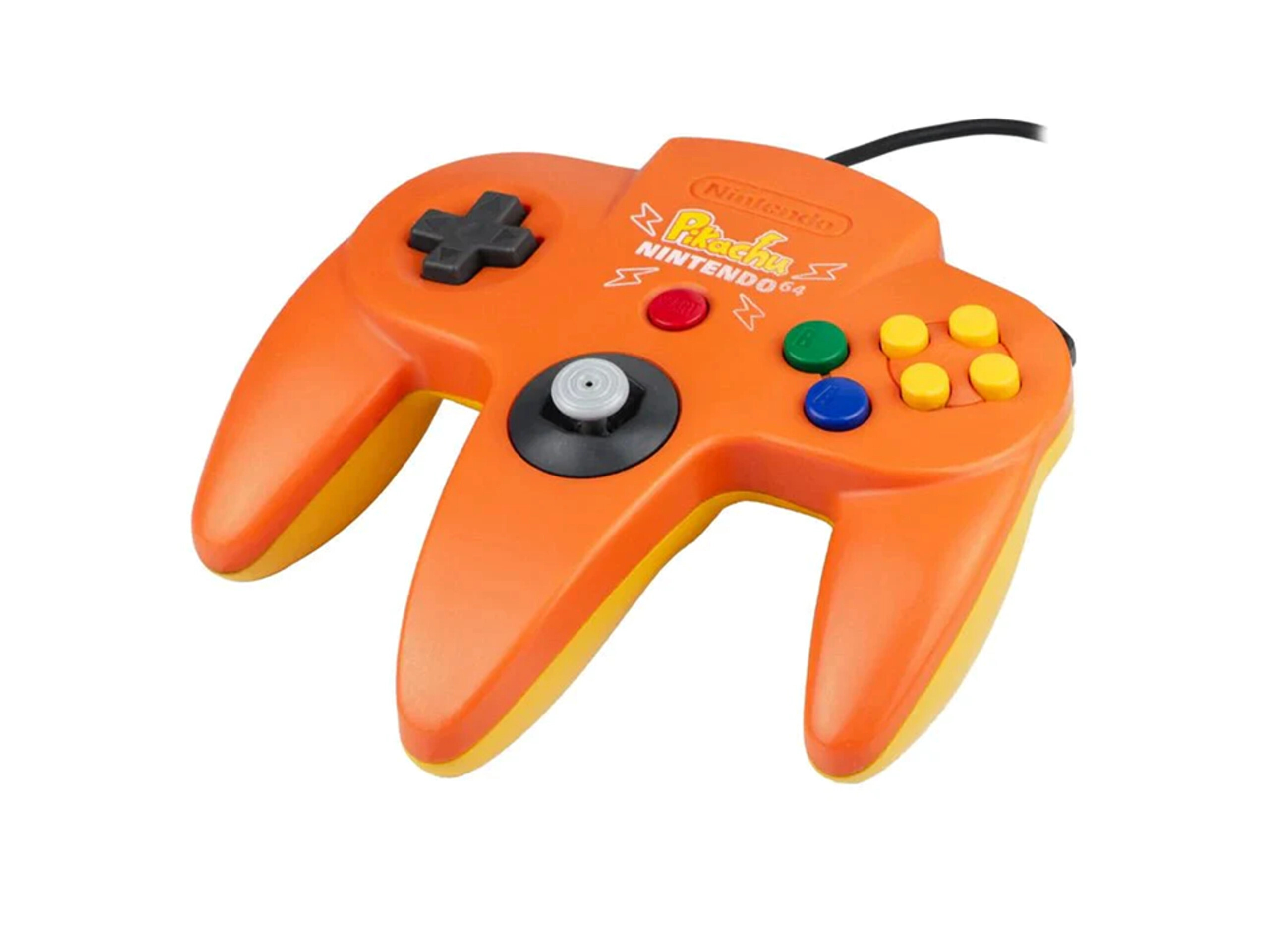 Originele Nintendo 64 Controller - Japanese Orange Pokemon Pikachu Edition - Nintendo 64 Hardware