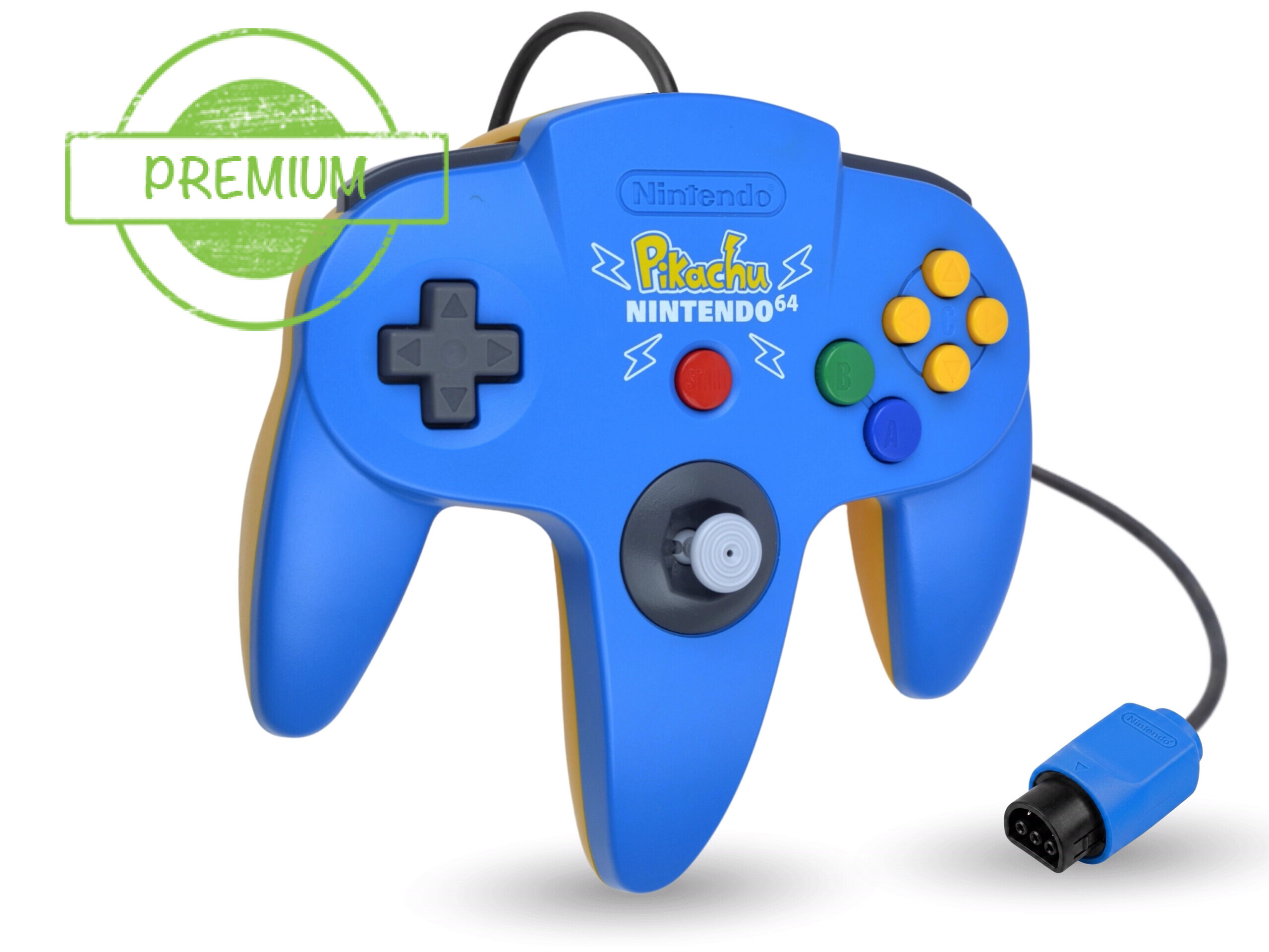 Originele Nintendo 64 Controller - Japanese Pokemon Pikachu Edition - Premium Kaufen | Nintendo 64 Hardware