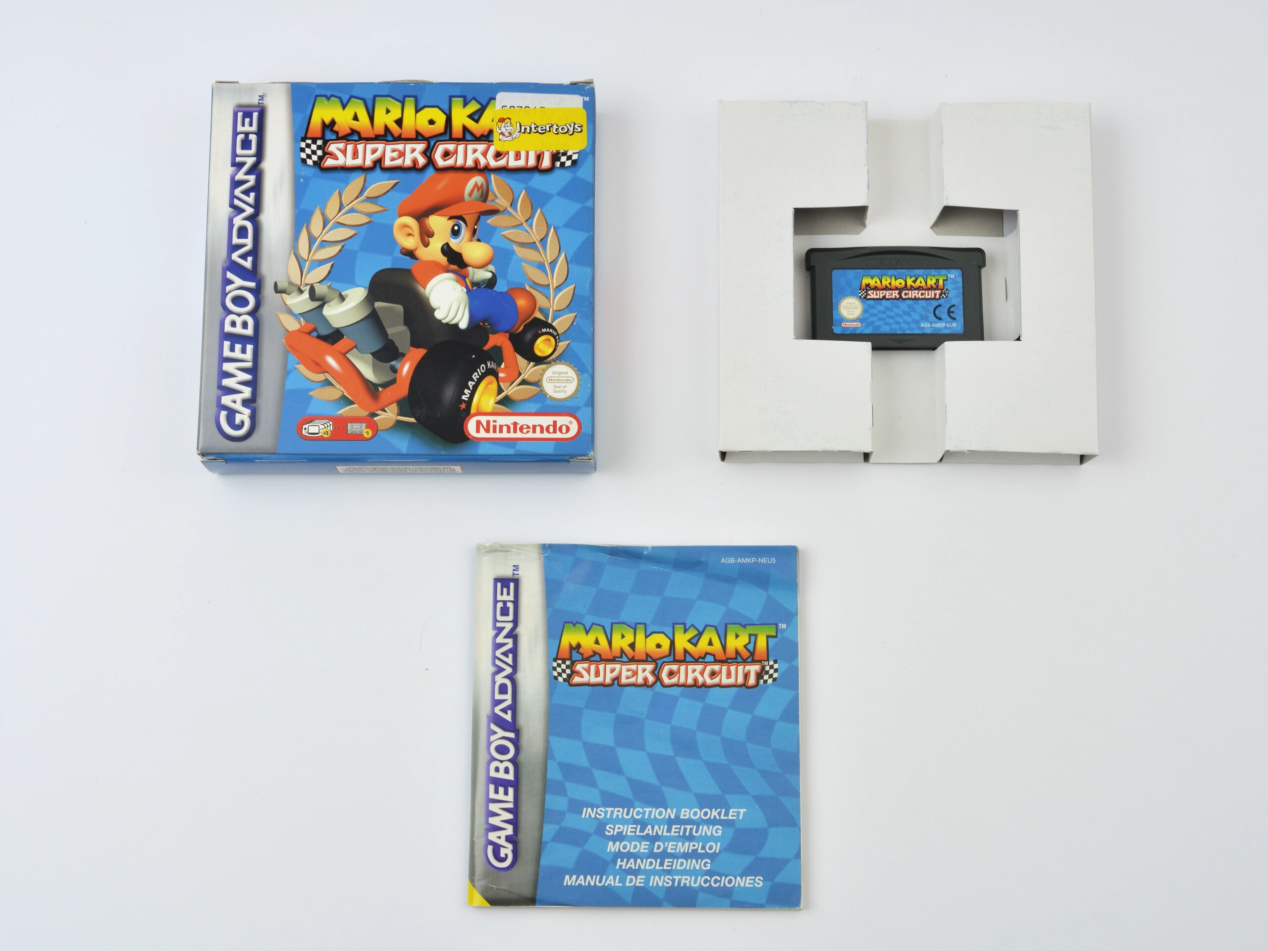 Mario Kart Super Circuit - Gameboy Advance Games [Complete]