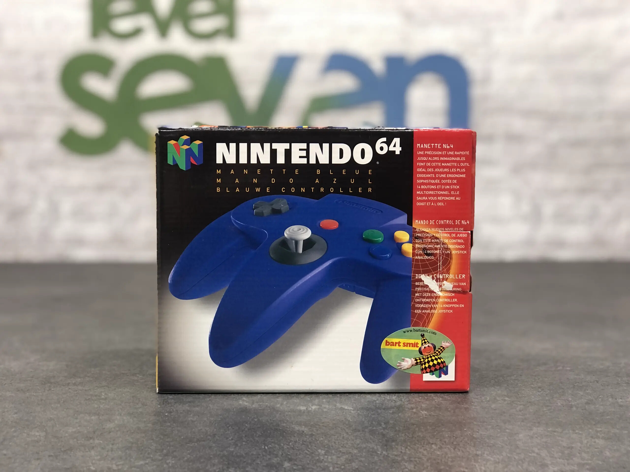 Originele Nintendo 64 Controller Blue [Complete] - Nintendo 64 Hardware