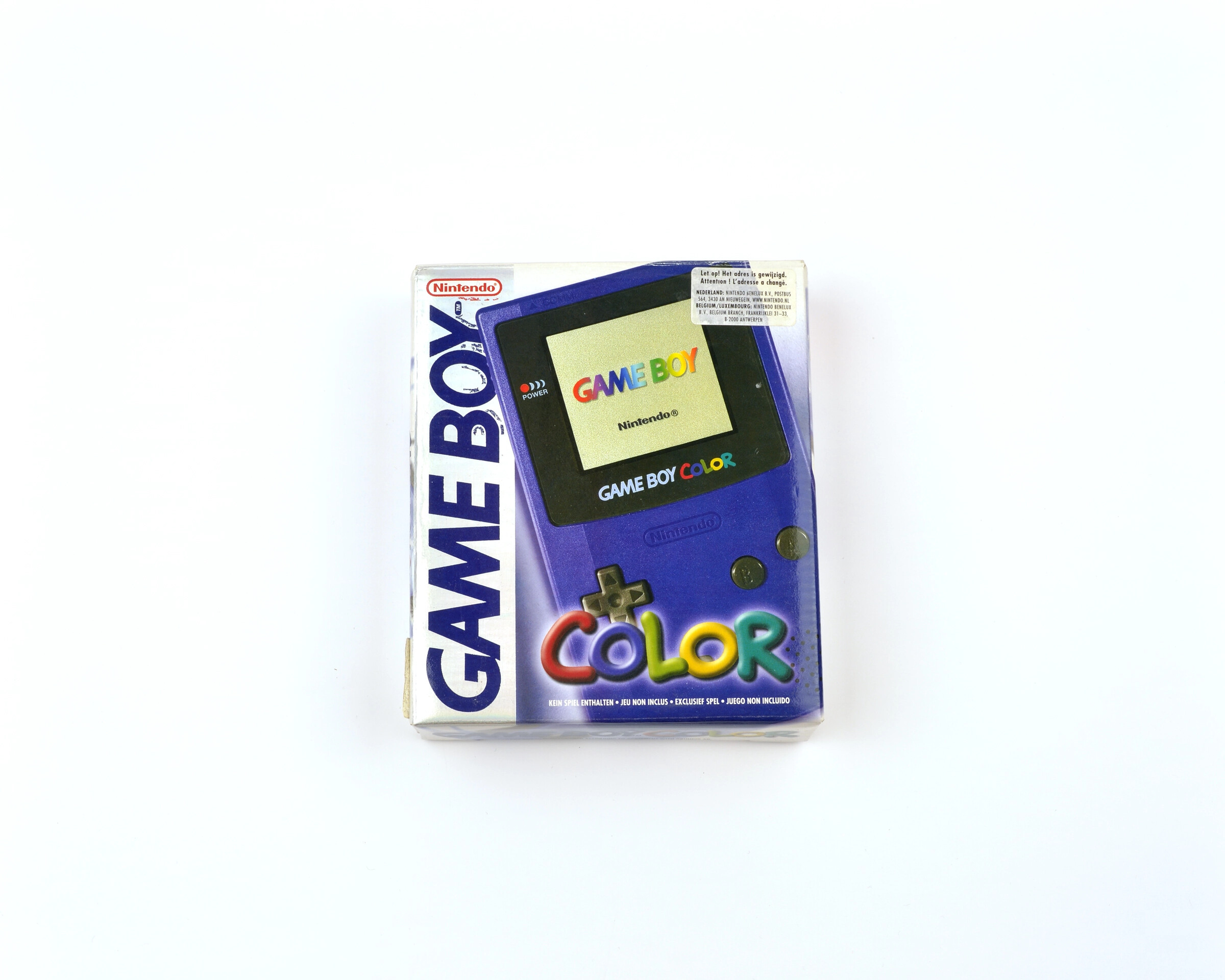 Gameboy Color Transparent Purple [Complete] Kaufen | Gameboy Color Hardware
