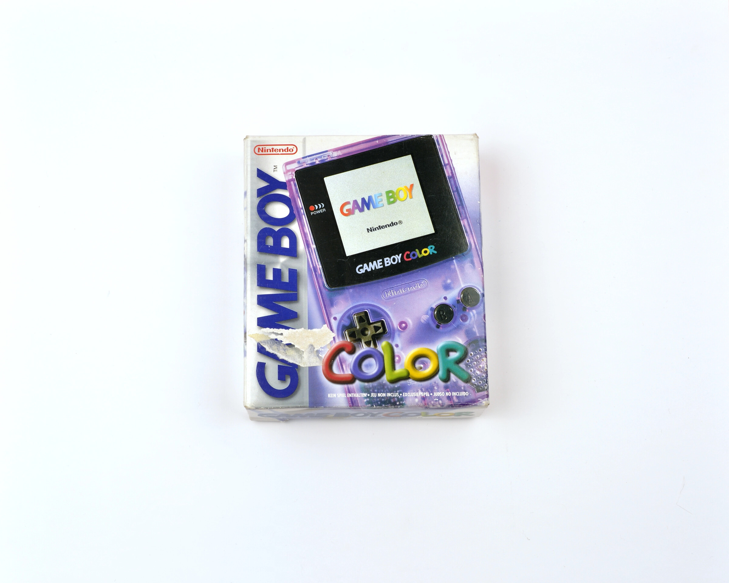 Gameboy Color Transparent Purple [Complete] Kaufen | Gameboy Color Hardware